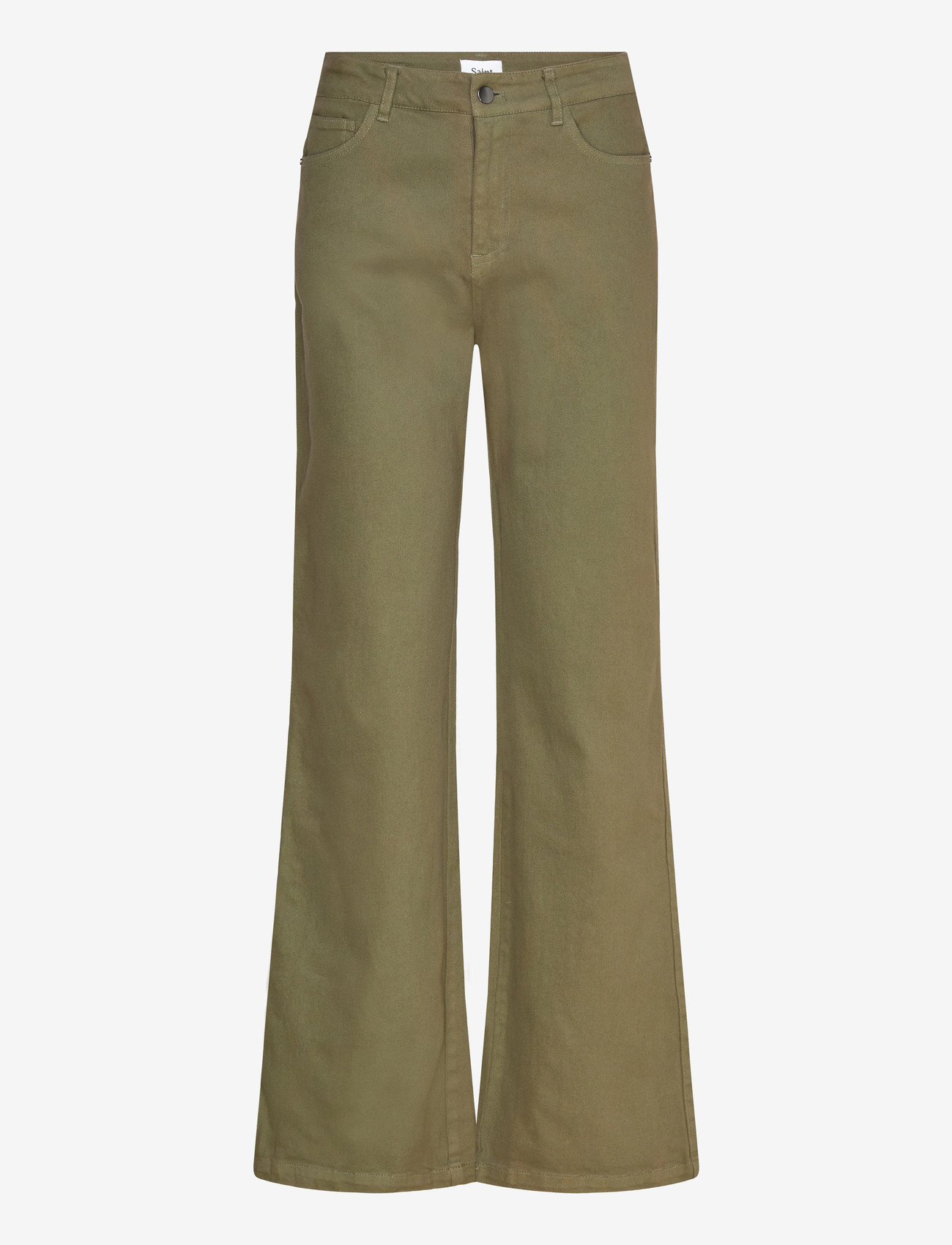 Saint Tropez - IluSZ Wide Leg Jeans - vida jeans - musk - 0