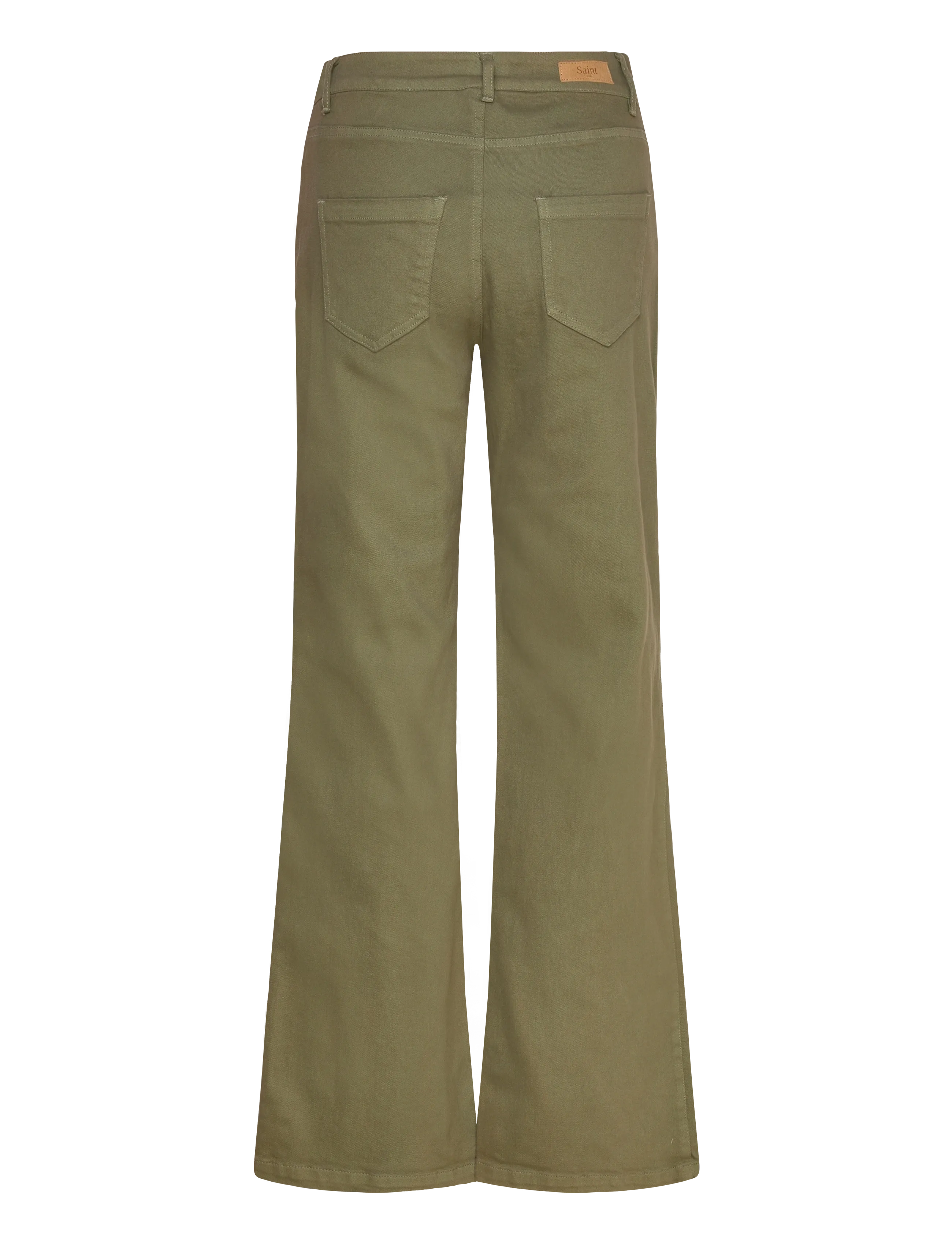 Saint Tropez - IluSZ Wide Leg Jeans - víðar gallabuxur - musk - 1