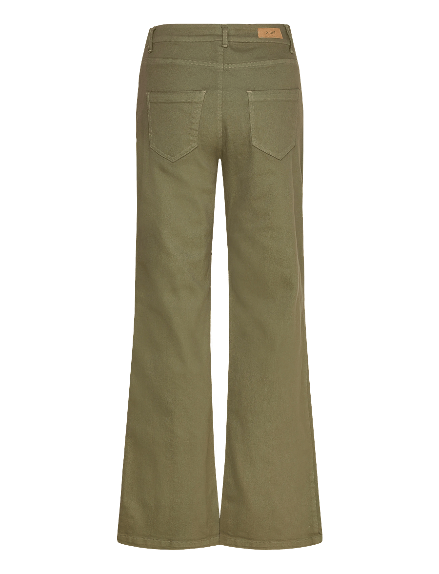 Saint Tropez - IluSZ Wide Leg Jeans - hosen mit weitem bein - musk - 1