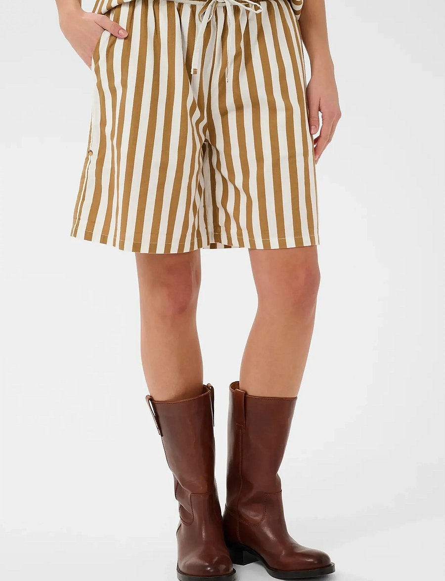 Saint Tropez - ZalindaSZ Shorts - casual shorts - tiger's eye ice stripe - 0