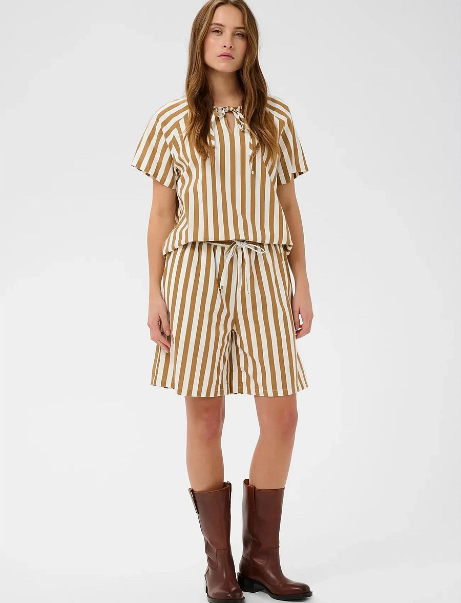 Saint Tropez - ZalindaSZ Shorts - casual shorts - tiger's eye ice stripe - 3