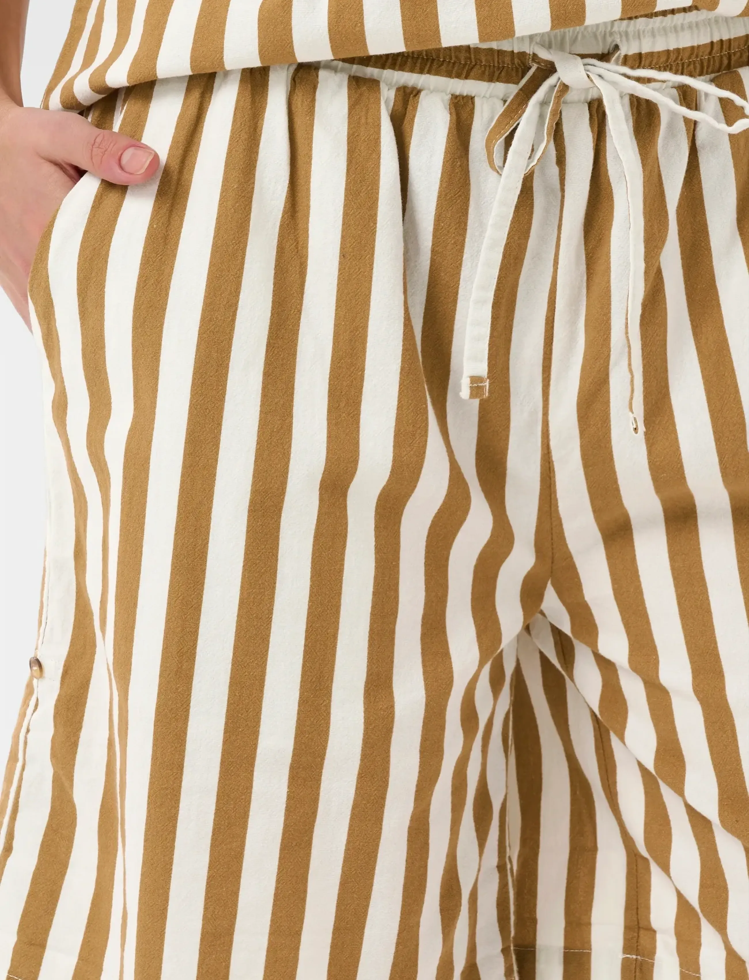 Saint Tropez - ZalindaSZ Shorts - casual shorts - tiger's eye ice stripe - 5