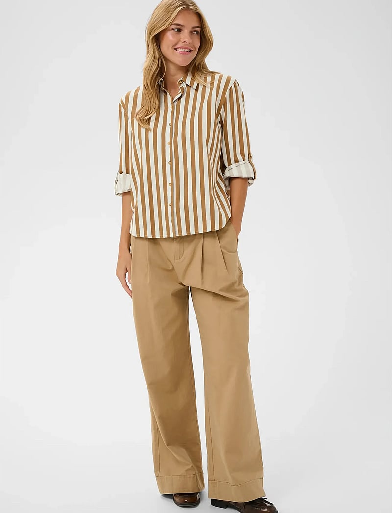 Saint Tropez - ZalindaSZ Shirt - langärmlige hemden - tiger's eye ice stripe - 3