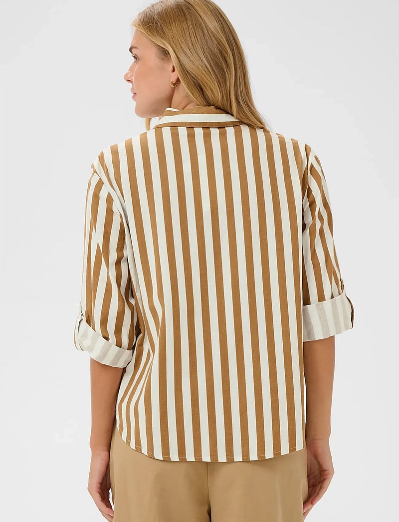 Saint Tropez - ZalindaSZ Shirt - langärmlige hemden - tiger's eye ice stripe - 4