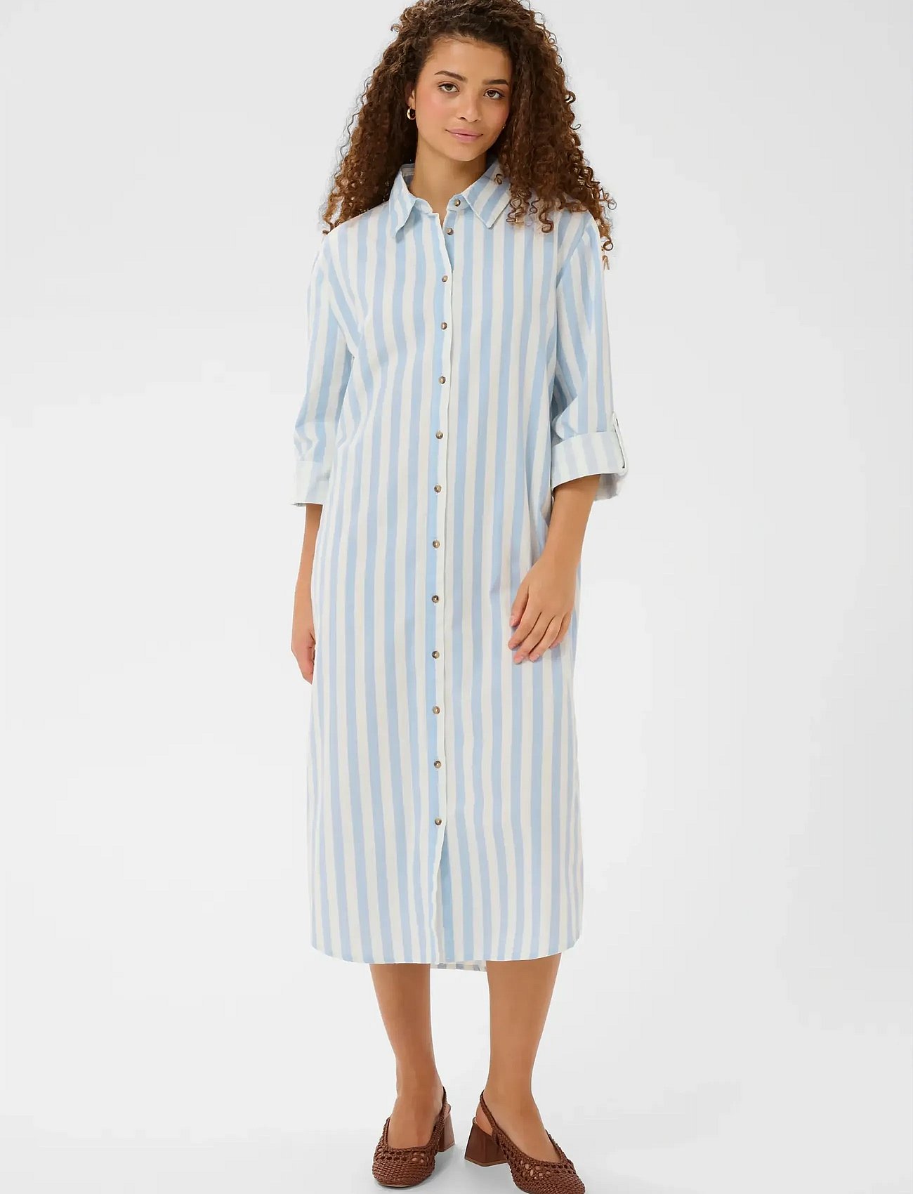 ZalindaSZ Shirt Dress - SKYWAY ICE STRIPE