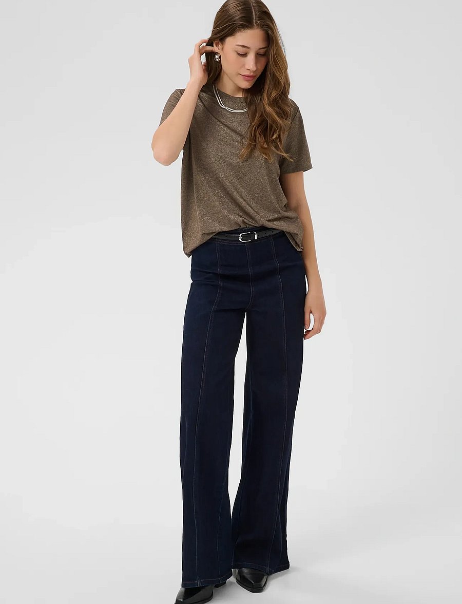 Saint Tropez - HagaSZ Regular T-Shirt - t-shirts - chocolate brown - 3