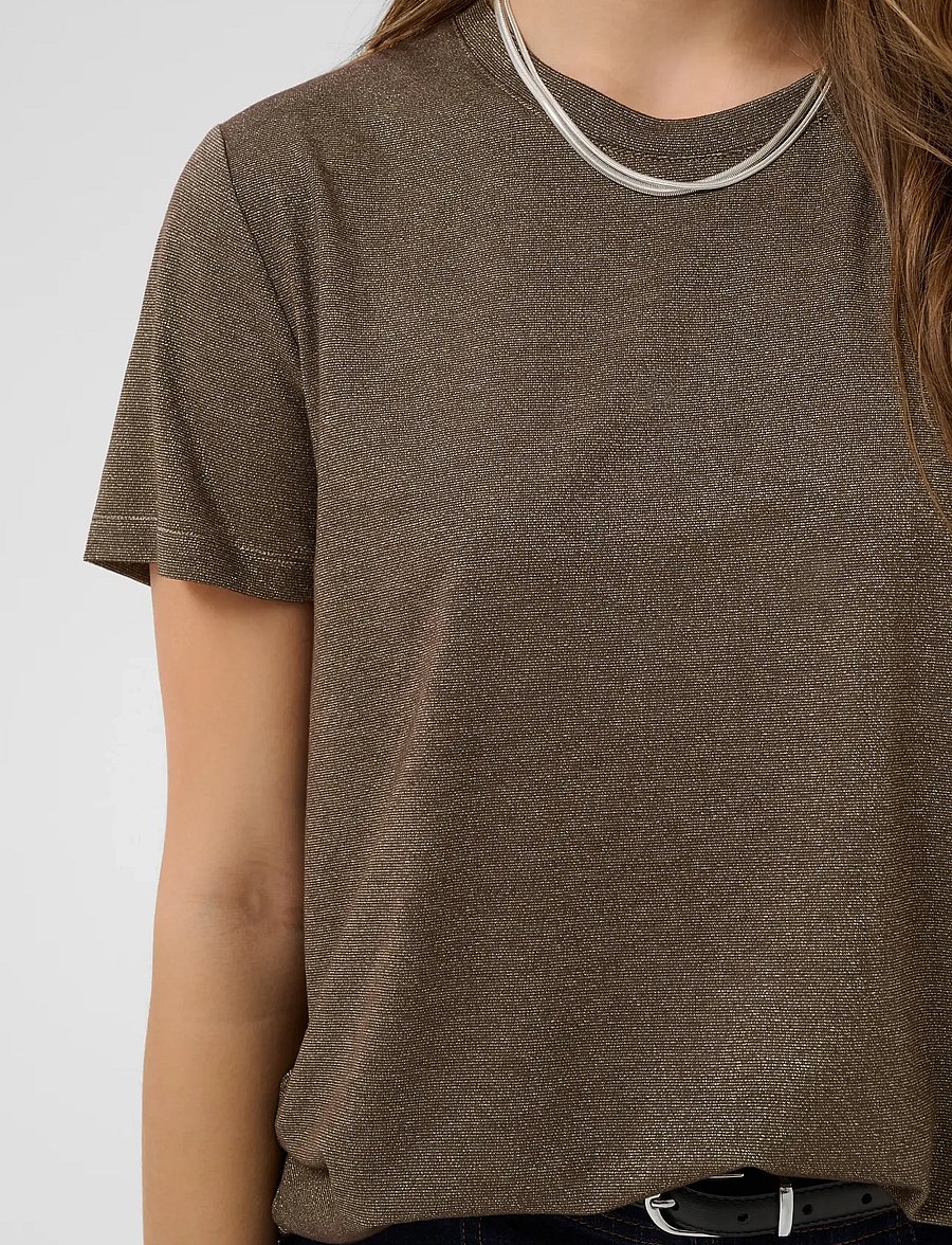 Saint Tropez - HagaSZ Regular T-Shirt - t-shirts - chocolate brown - 5