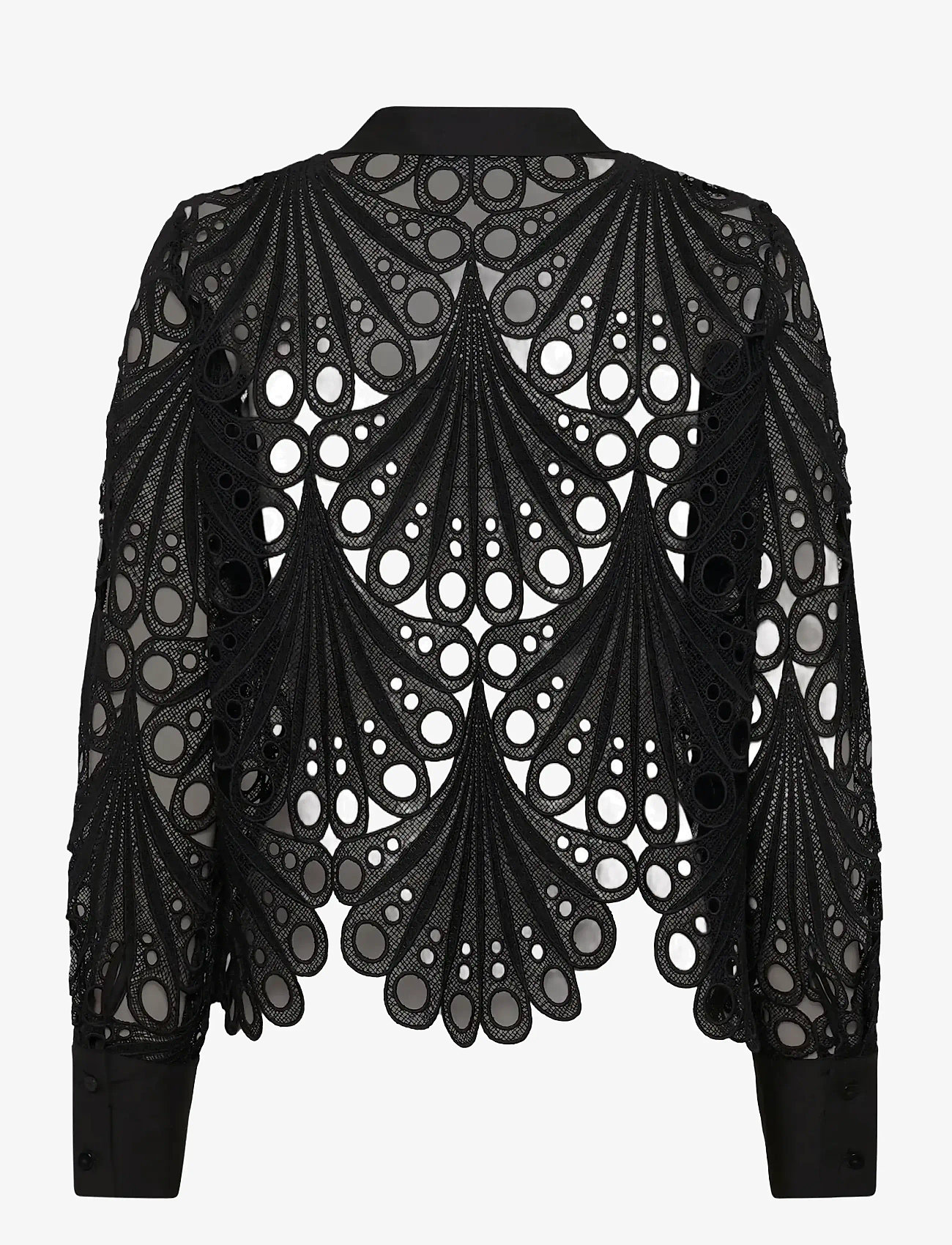 Saint Tropez - JiliannaSZ Shirt - langärmlige hemden - black - 2