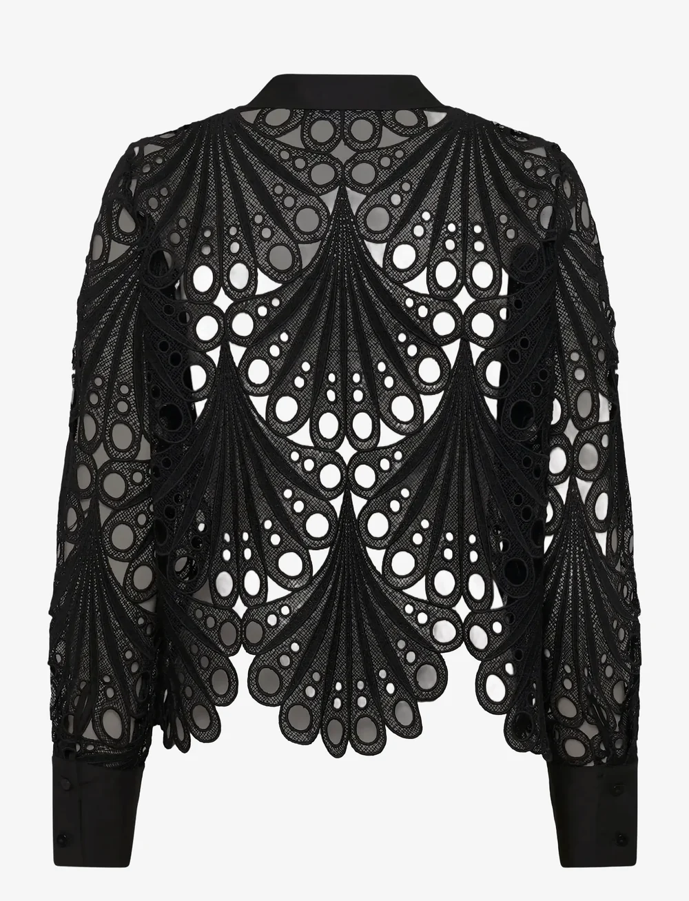 Saint Tropez - JiliannaSZ Shirt - pikkade varrukatega särgid - black - 2