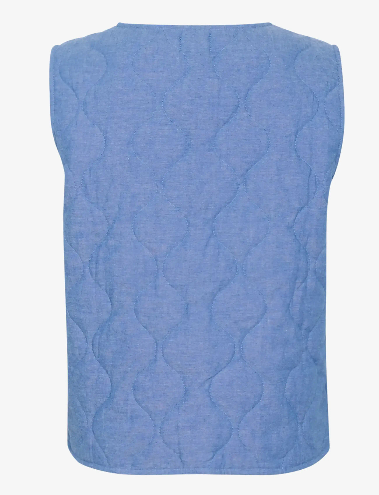 Saint Tropez - ZelittaSZ Quilt Vest - forårsjakker - palace blue - 2