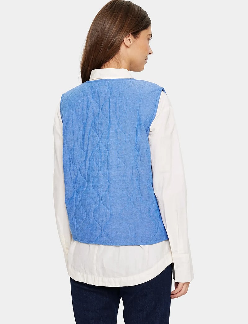 Saint Tropez - ZelittaSZ Quilt Vest - forårsjakker - palace blue - 5