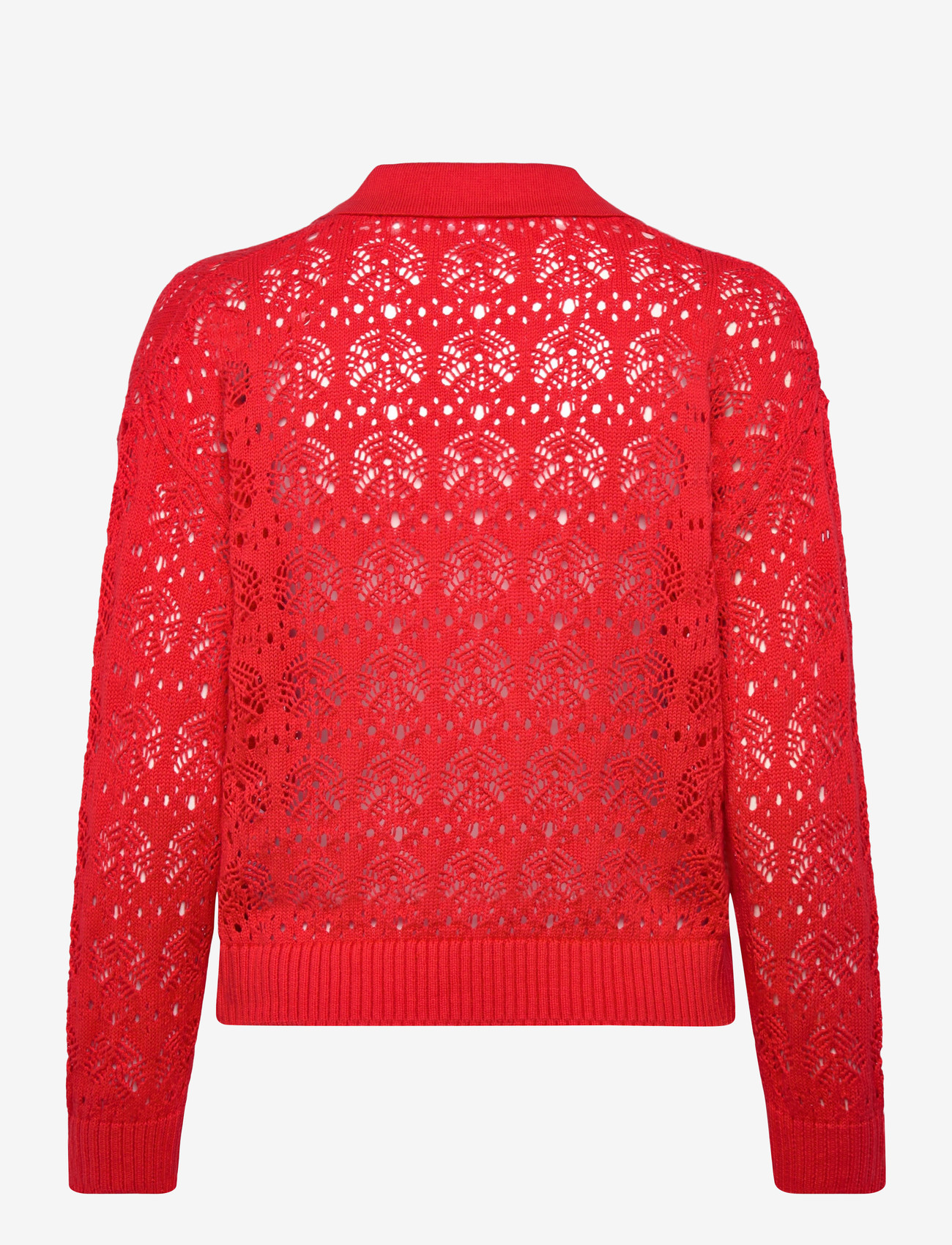 Saint Tropez - JunaSZ Polo Pullover - herbstliche kleidung - flame scarlet - 1