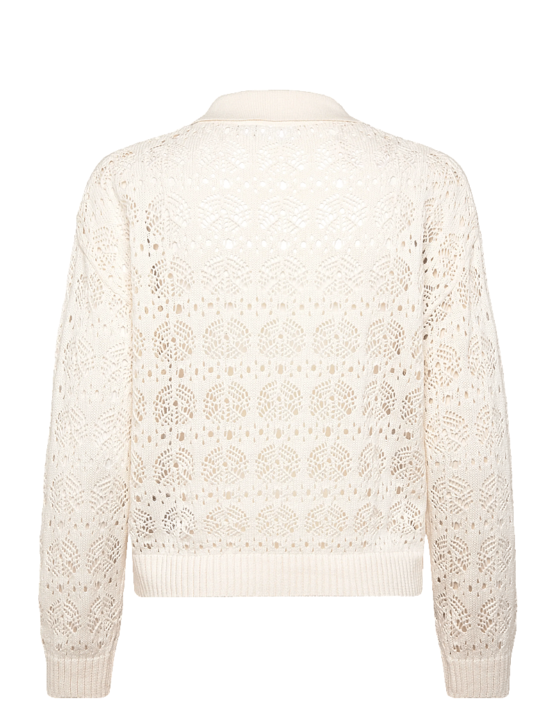 Saint Tropez - JunaSZ Polo Pullover - stickade tröjor - ice - 1