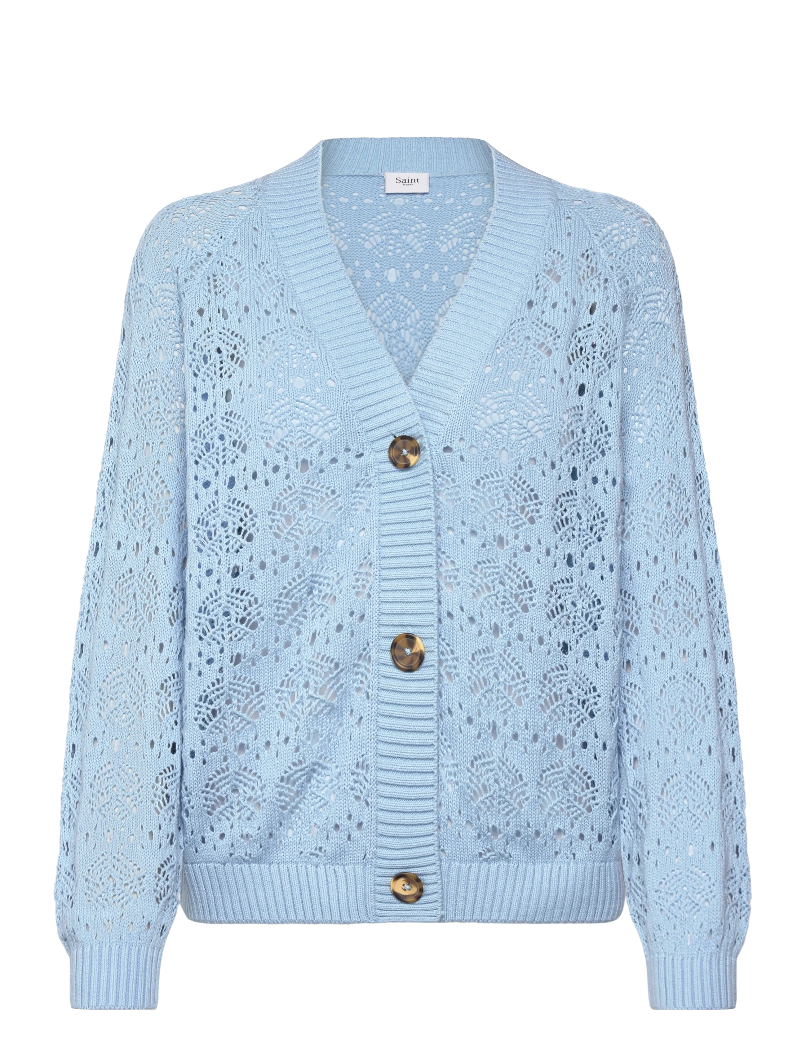 Saint Tropez JunaSZ Cardigan - Transitional Layering - AIRY BLUE / blue