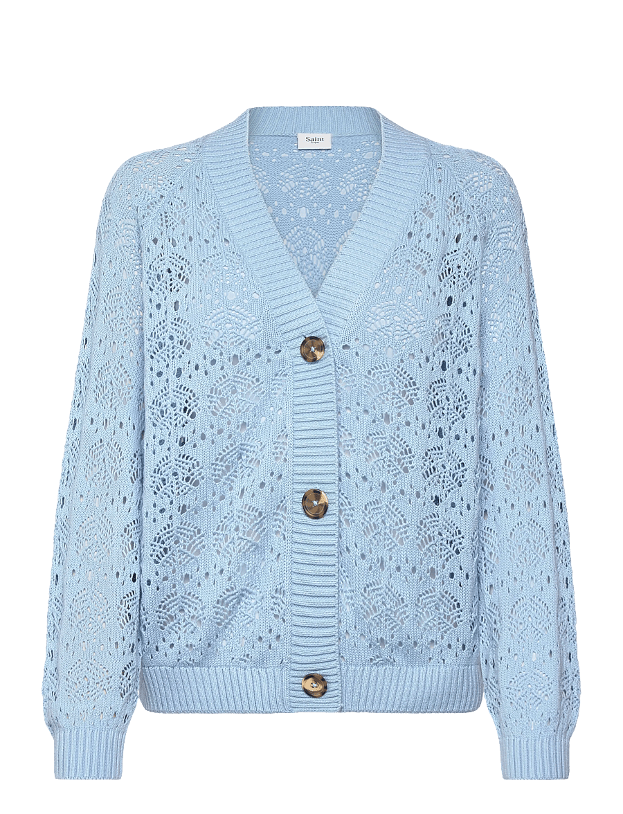 Saint Tropez - JunaSZ Cardigan - strickjacken - airy blue - 0