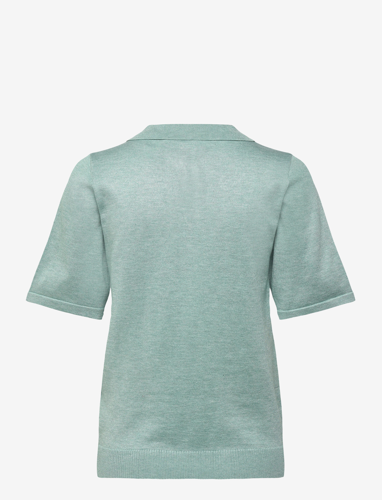 Saint Tropez - MilaSZ Polo SS Pullover - polo shirts - blue surf melange - 1