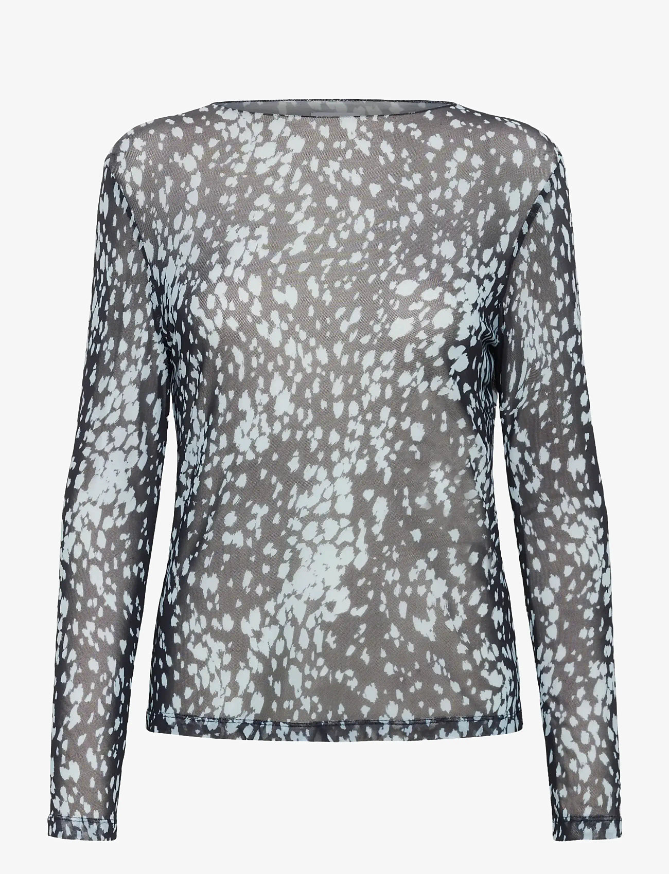 Saint Tropez - ZulvirSZ Blouse - langærmede bluser - nightsky spotty animal - 1