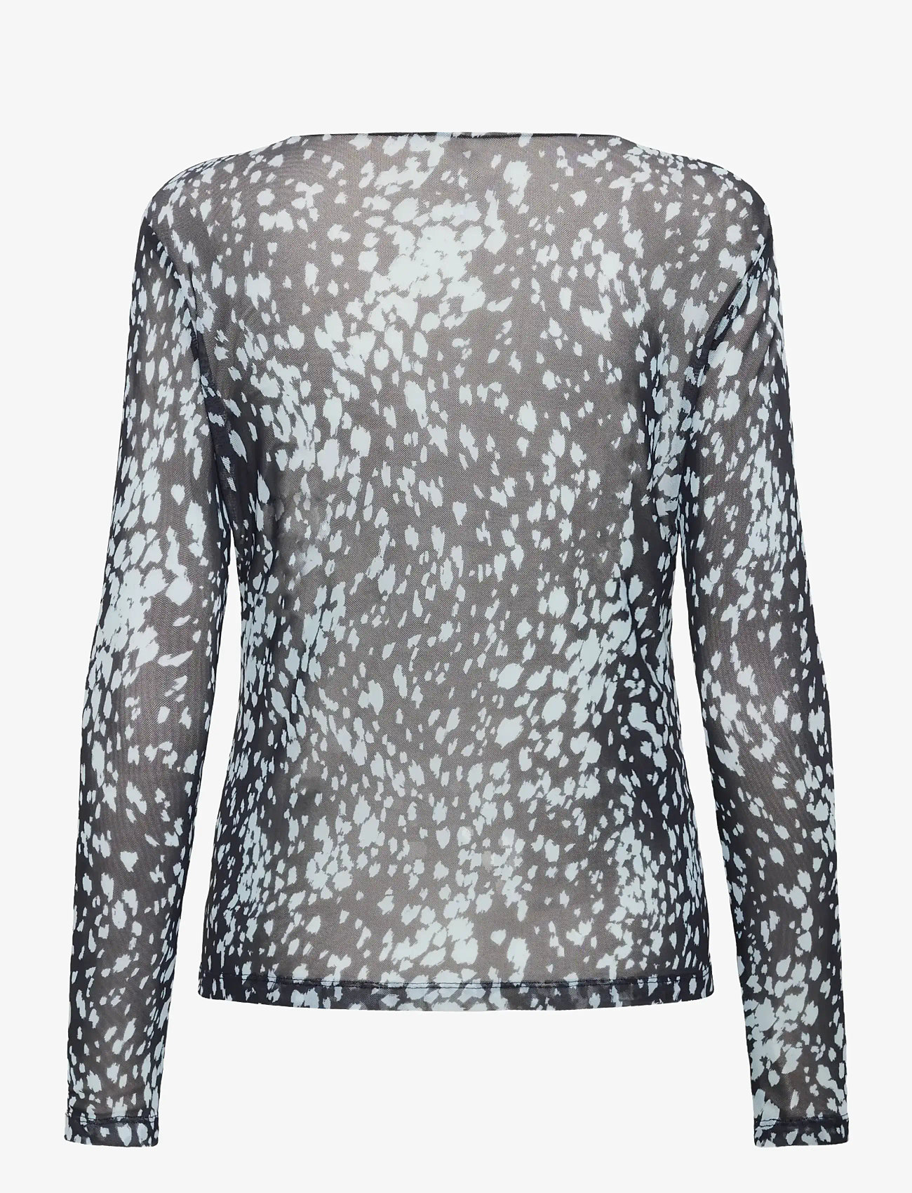 Saint Tropez - ZulvirSZ Blouse - langærmede bluser - nightsky spotty animal - 2