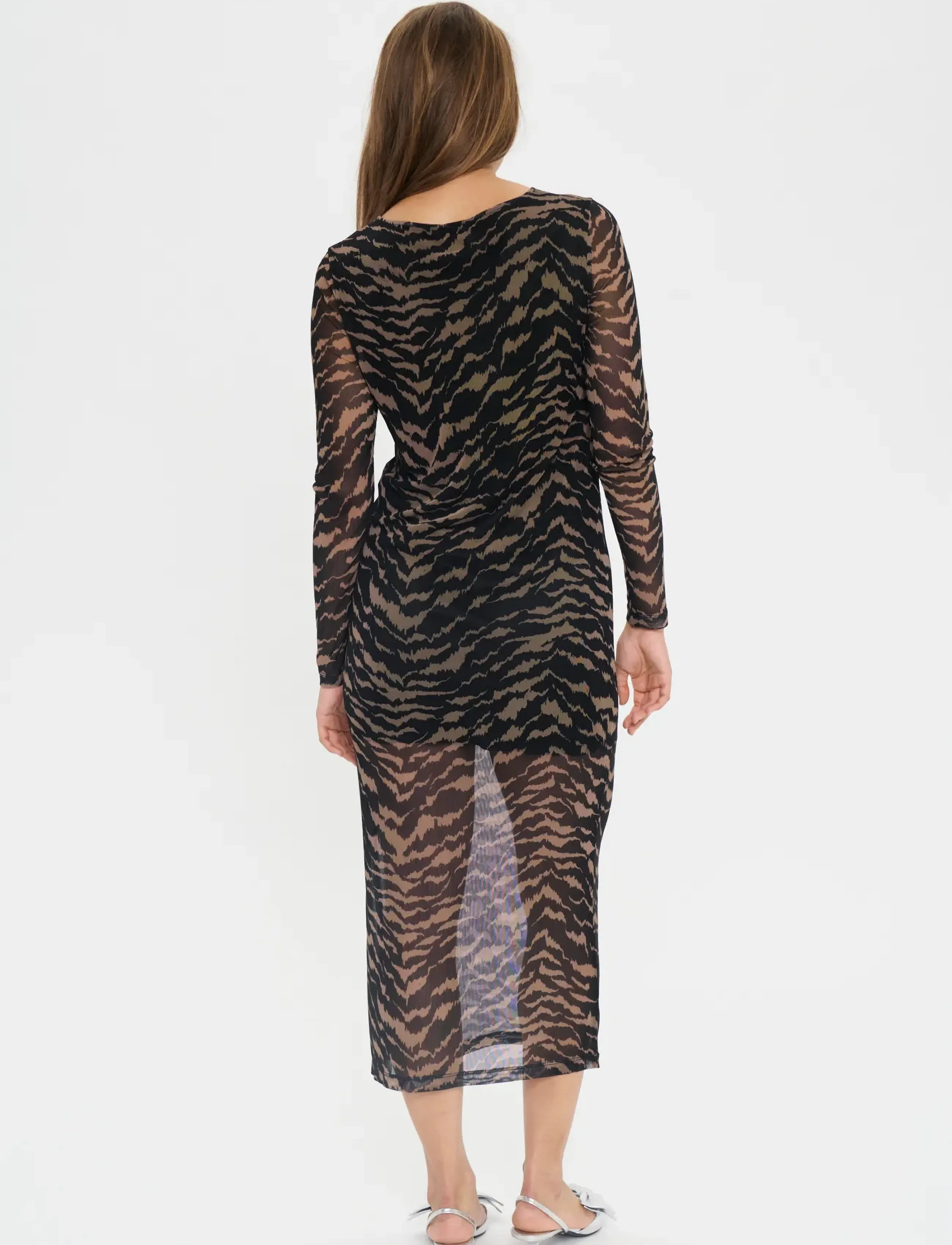 Saint Tropez - ZulvirSZ Dress - maxikleider - black shifted strokes - 3