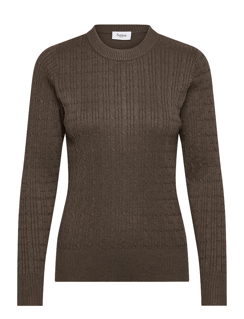 Saint Tropez - ZittiSZ Pullover - pullover - major brown melange - 1