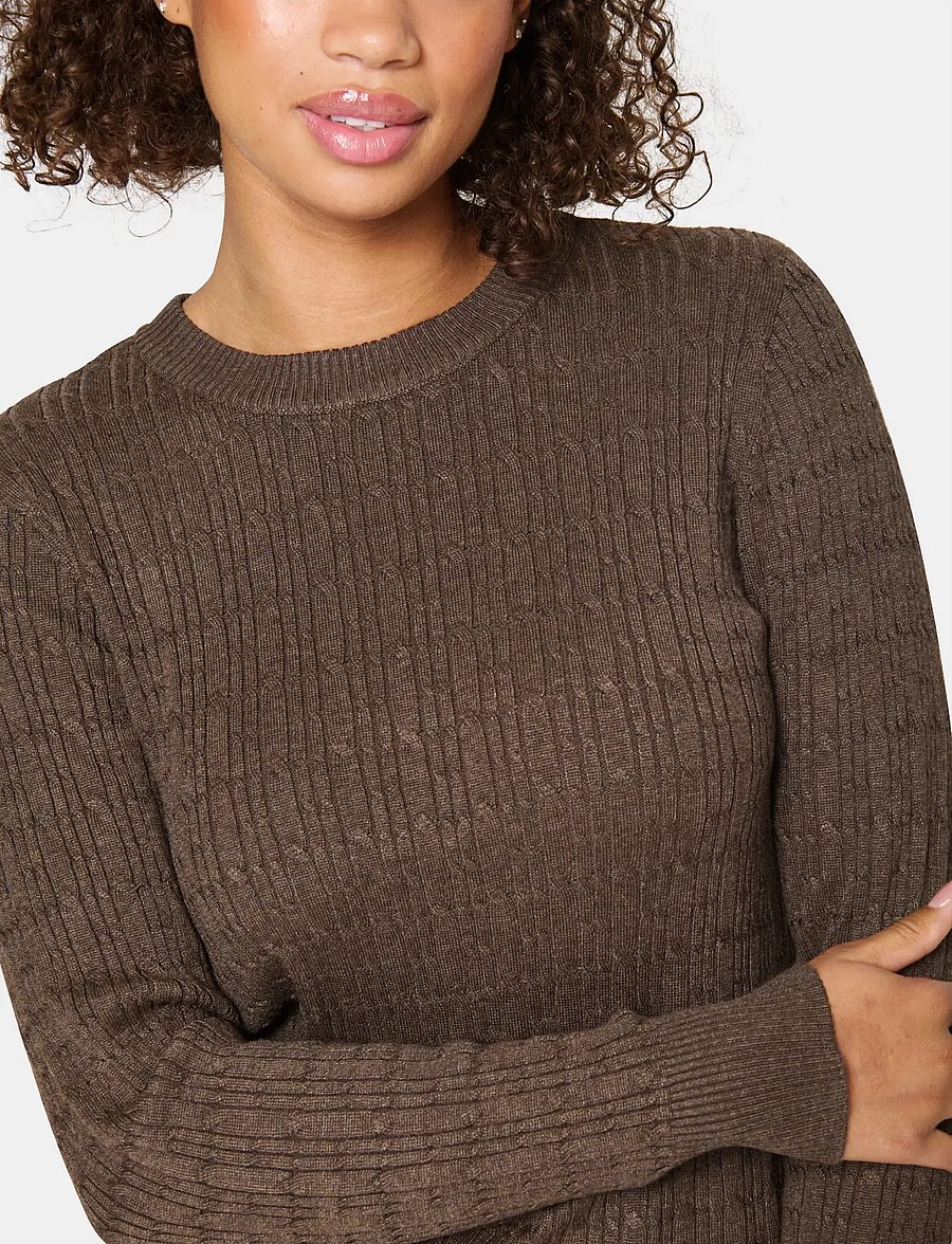 Saint Tropez - ZittiSZ Pullover - pullover - major brown melange - 5