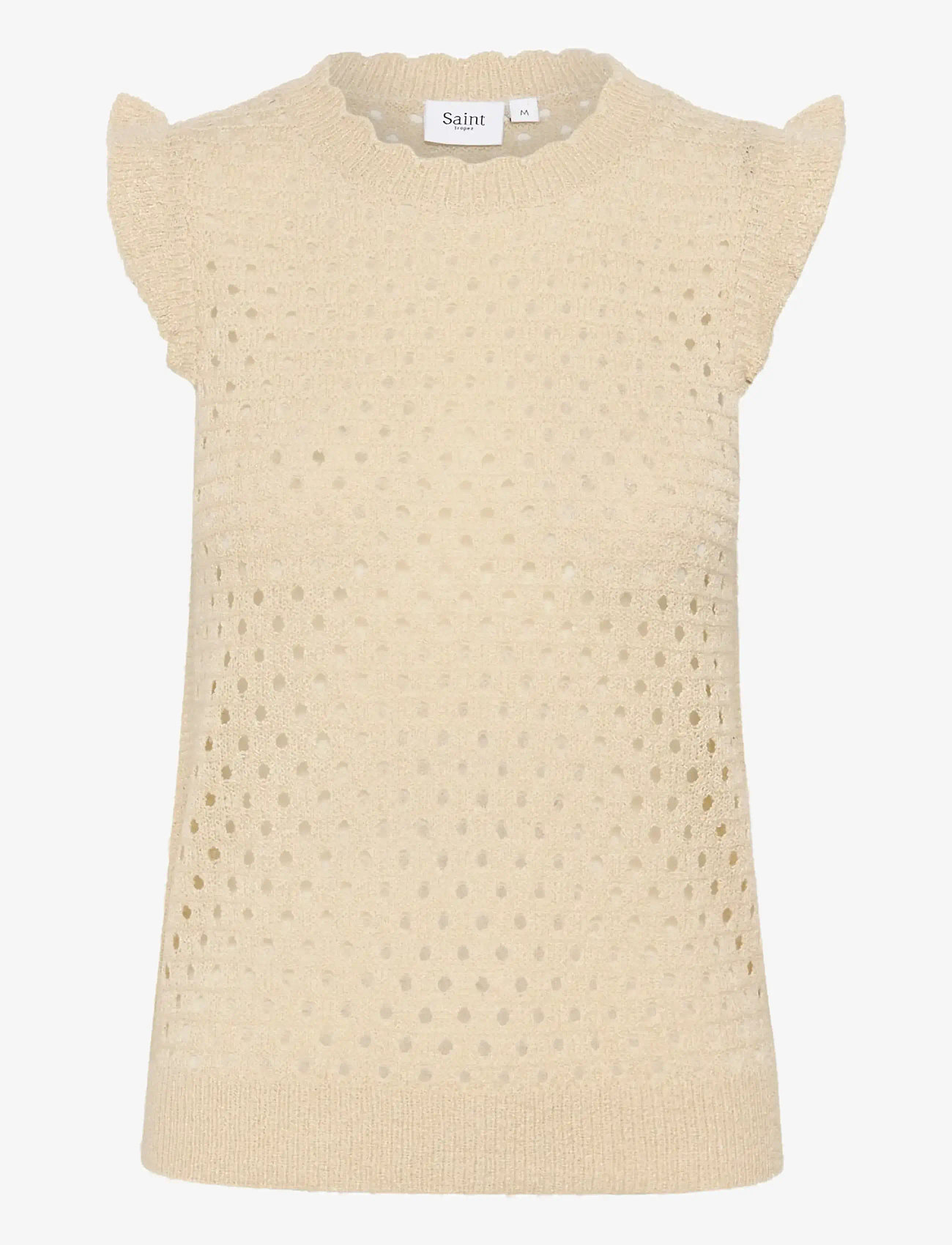 Saint Tropez - KeirySZ Vest - gestrickte westen - creme - 1