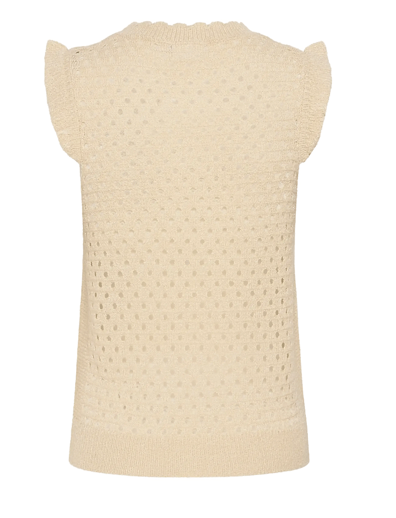 Saint Tropez - KeirySZ Vest - gestrickte westen - creme - 2
