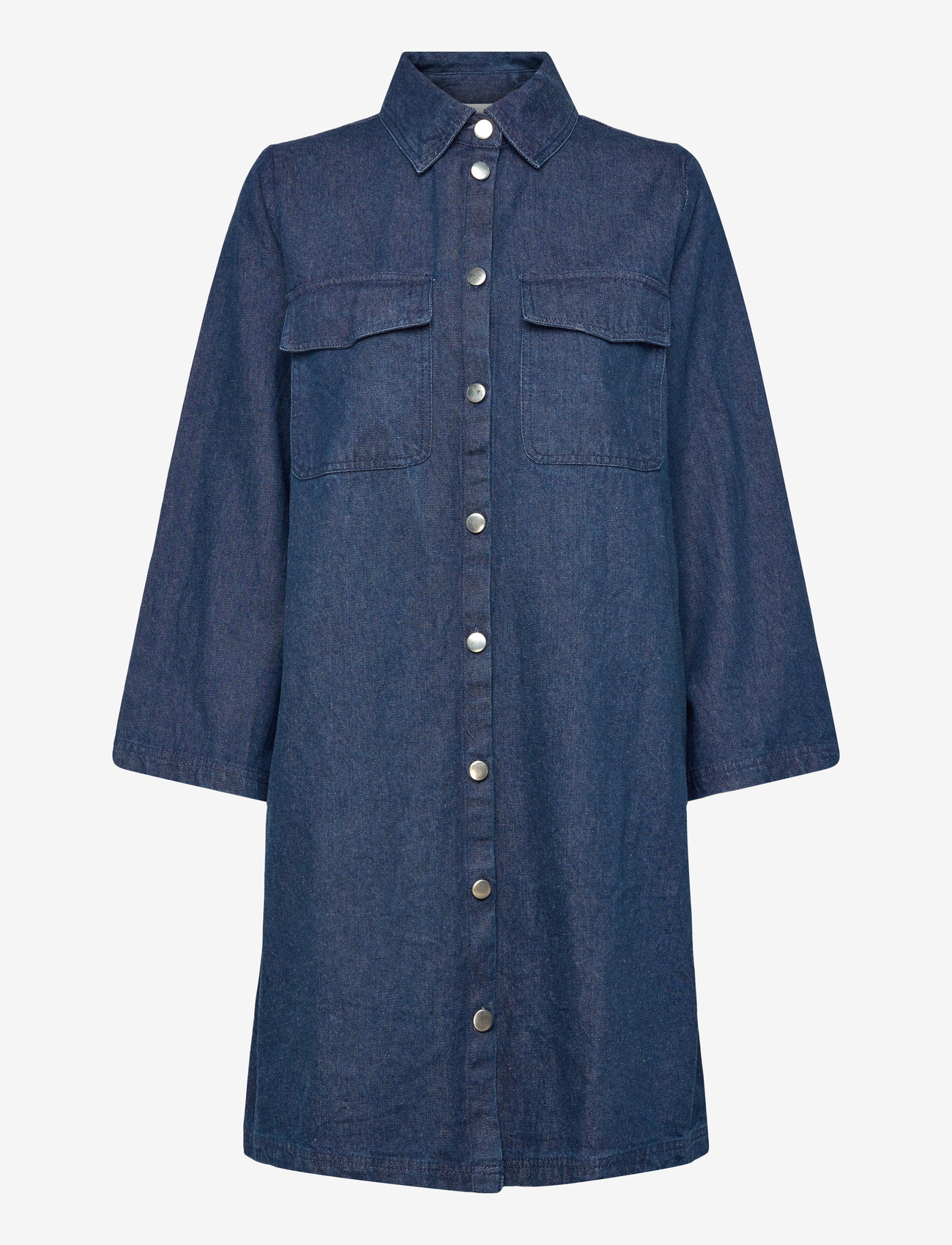 Saint Tropez - ZhivaSZ Dress - hemdkleider - medium blue denim - 0