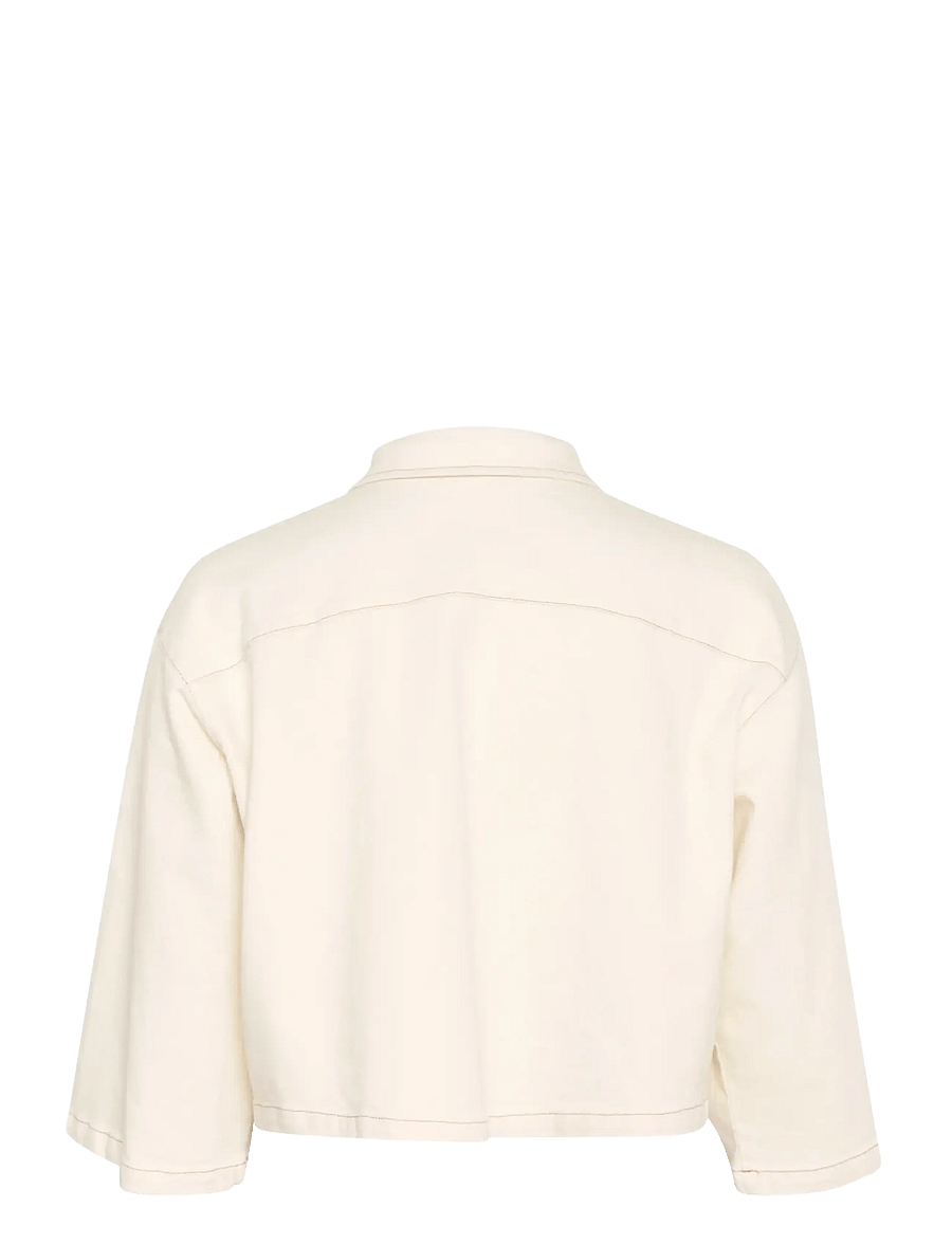 Saint Tropez - KayoSZ Shirt - kurzärmlige hemden - winter white - 2