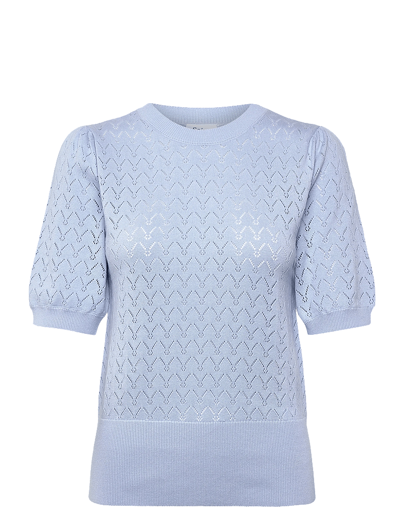 Saint Tropez - KarnaSZ Puff Pullover - pullover - chambray blue - 0