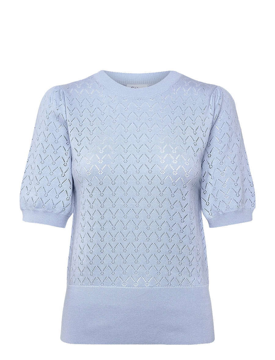 Saint Tropez - KarnaSZ Puff Pullover - pullover - chambray blue - 0