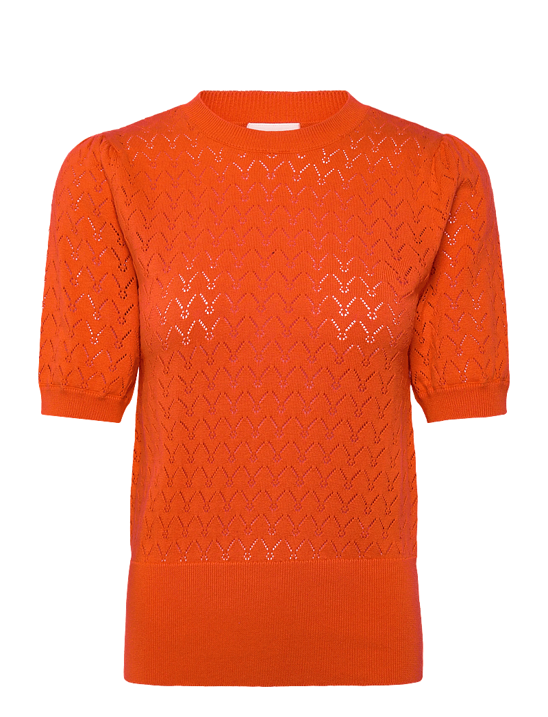 Saint Tropez - KarnaSZ Puff Pullover - striktrøjer - poinciana - 0