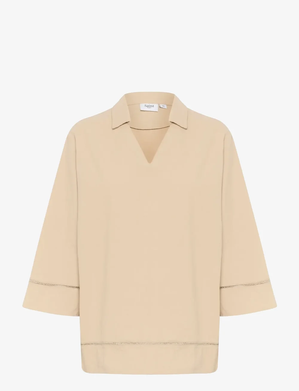 Saint Tropez - KalindaSZ Blouse - langärmlige blusen - irish cream - 1