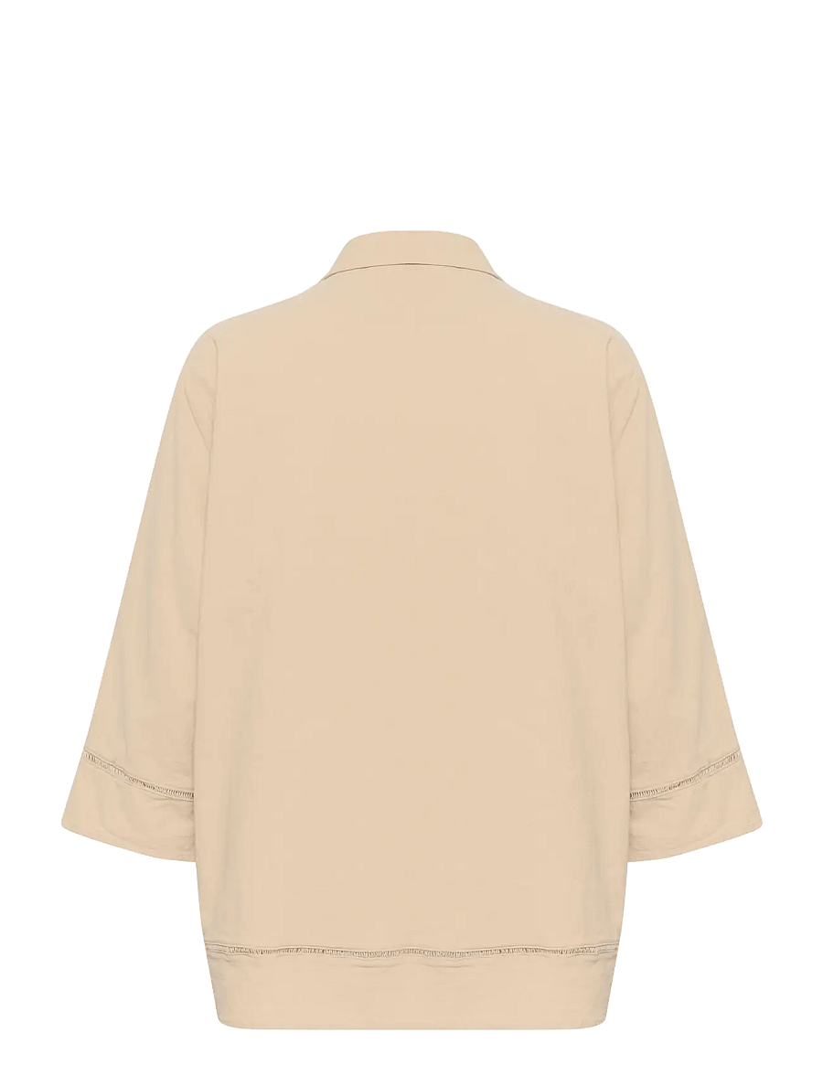 Saint Tropez - KalindaSZ Blouse - langärmelige blusen - irish cream - 2