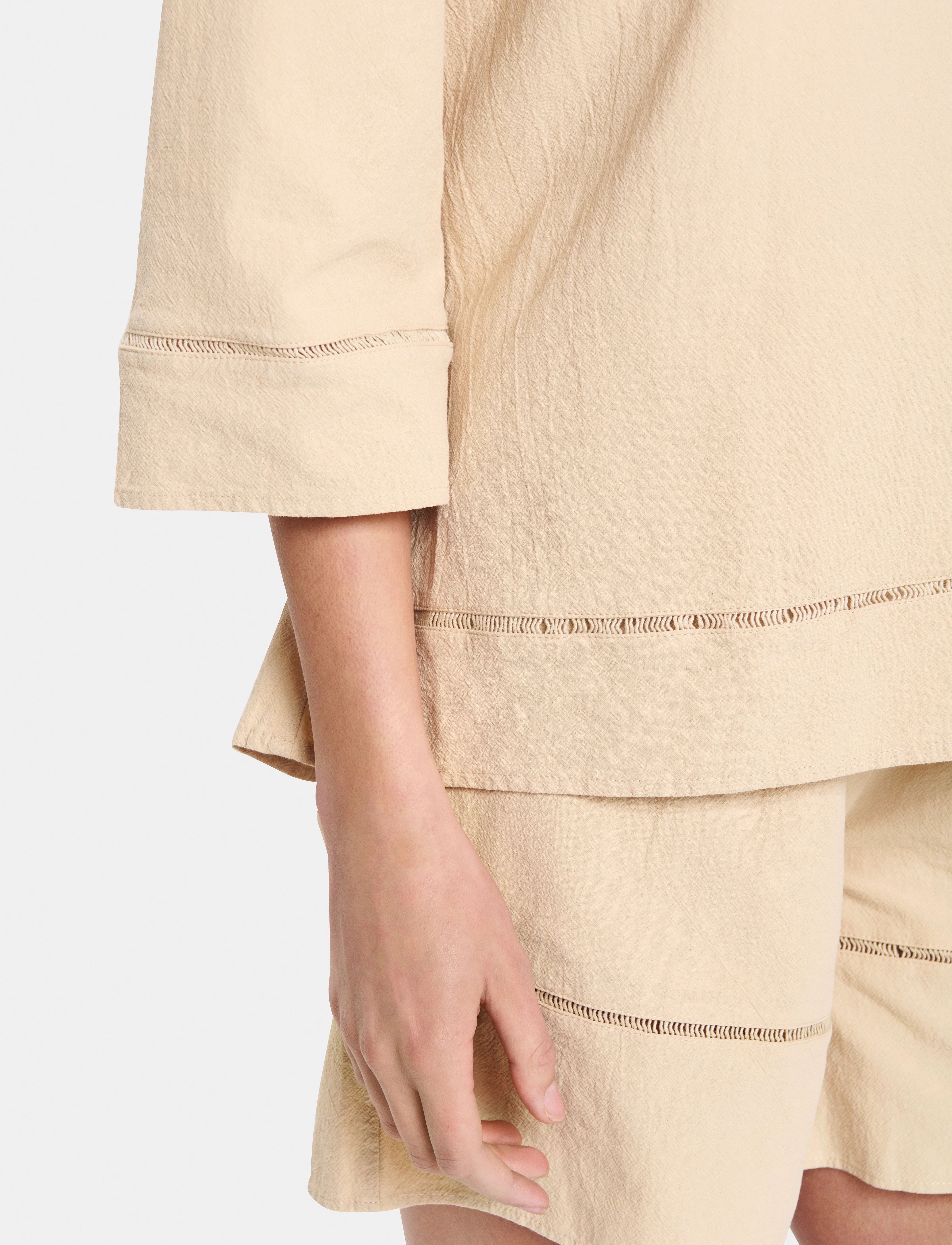 Saint Tropez - KalindaSZ Blouse - langærmede bluser - irish cream - 5