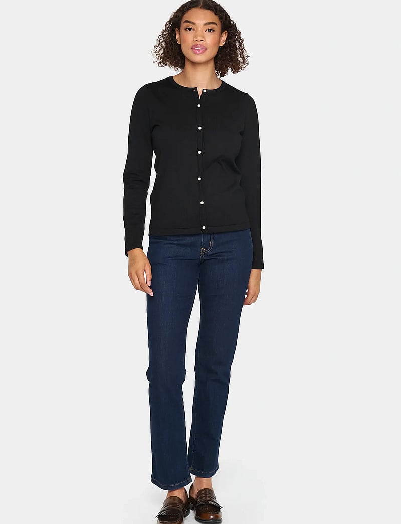 Saint Tropez - JemmaSZ Cardigan - cardigans - black - 3