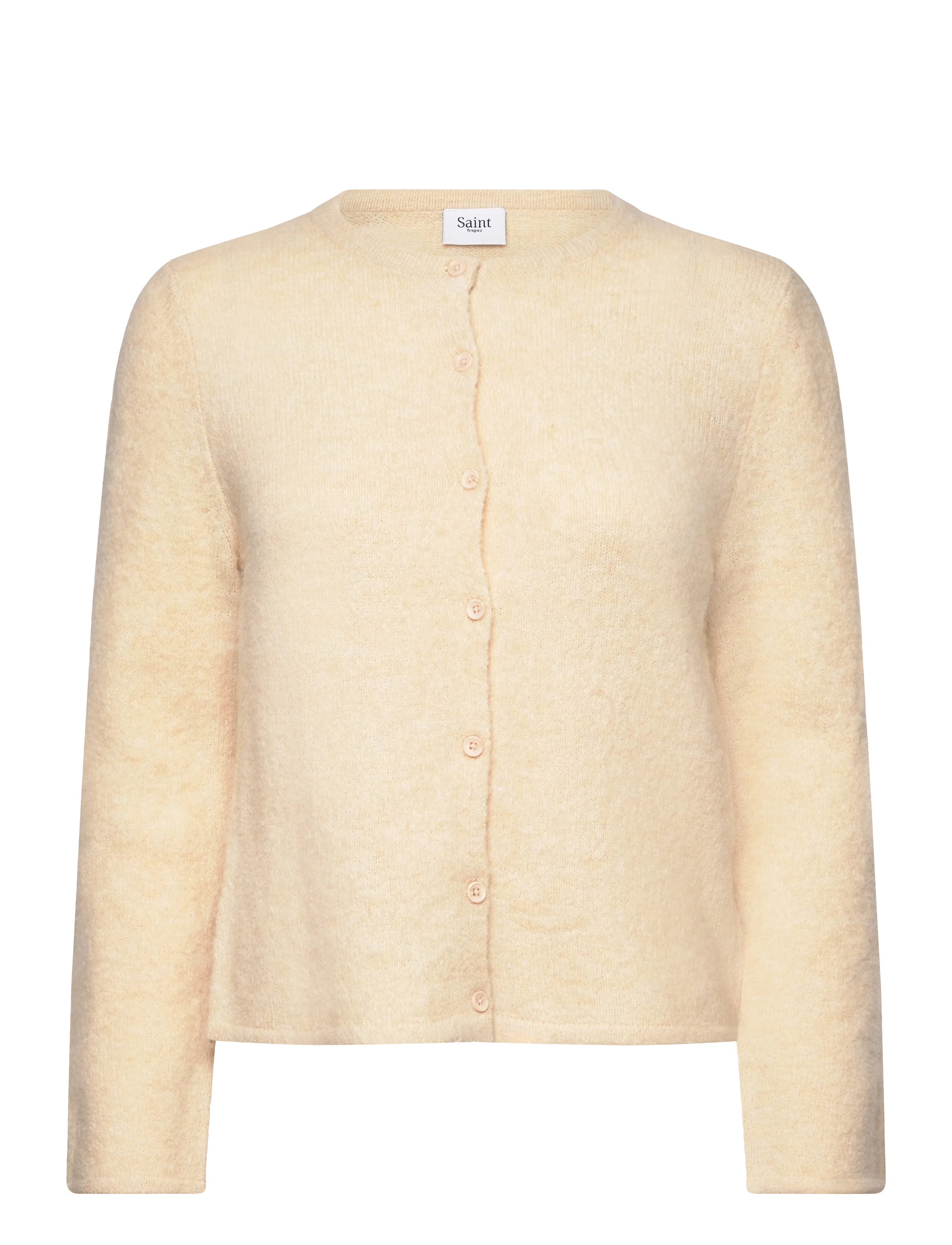 Saint Tropez LarnaSZ Cardigan - Saint Tropez - FOG / cream