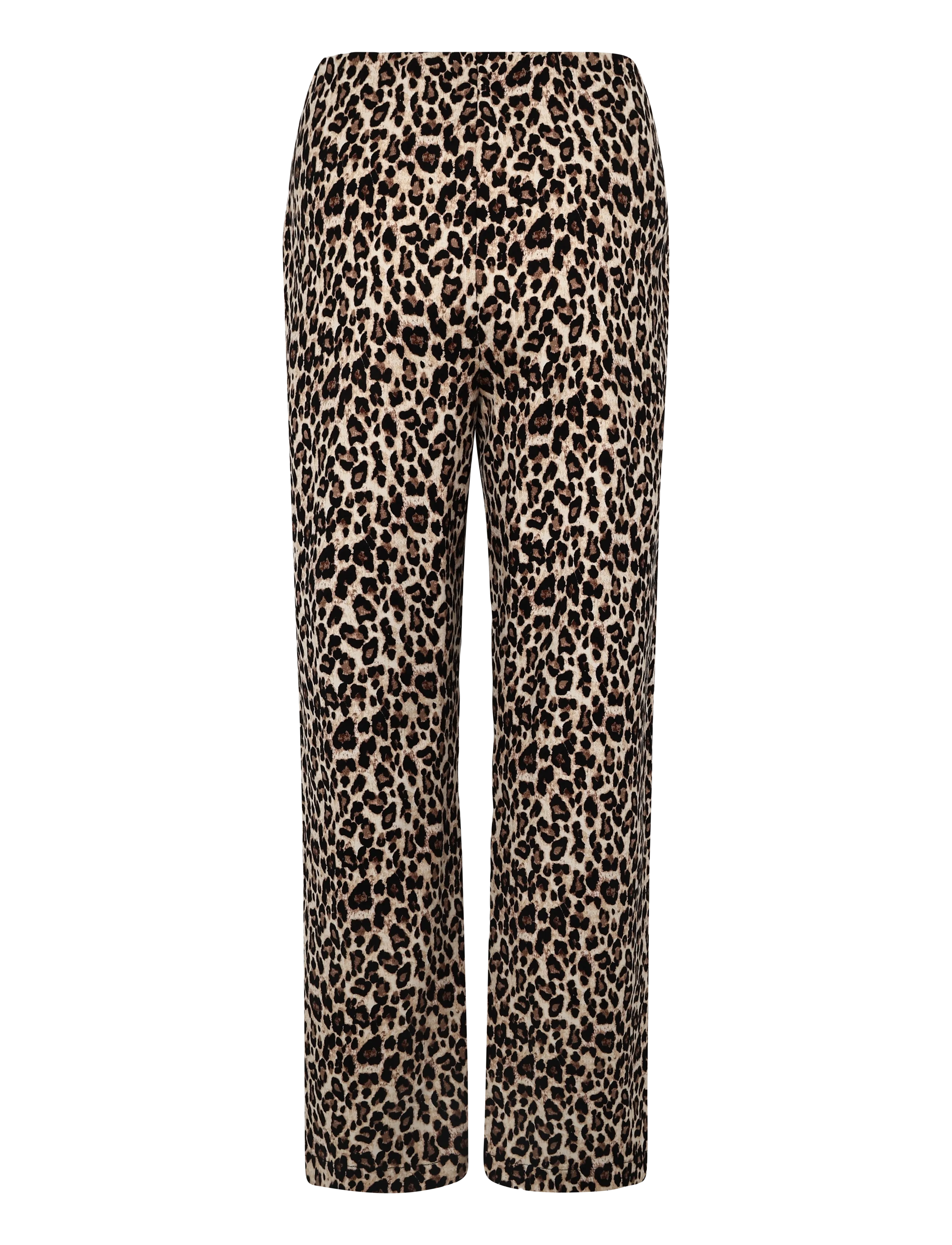 Saint Tropez - GennieSZ Flered Pants - trousers - black reg leo - 2