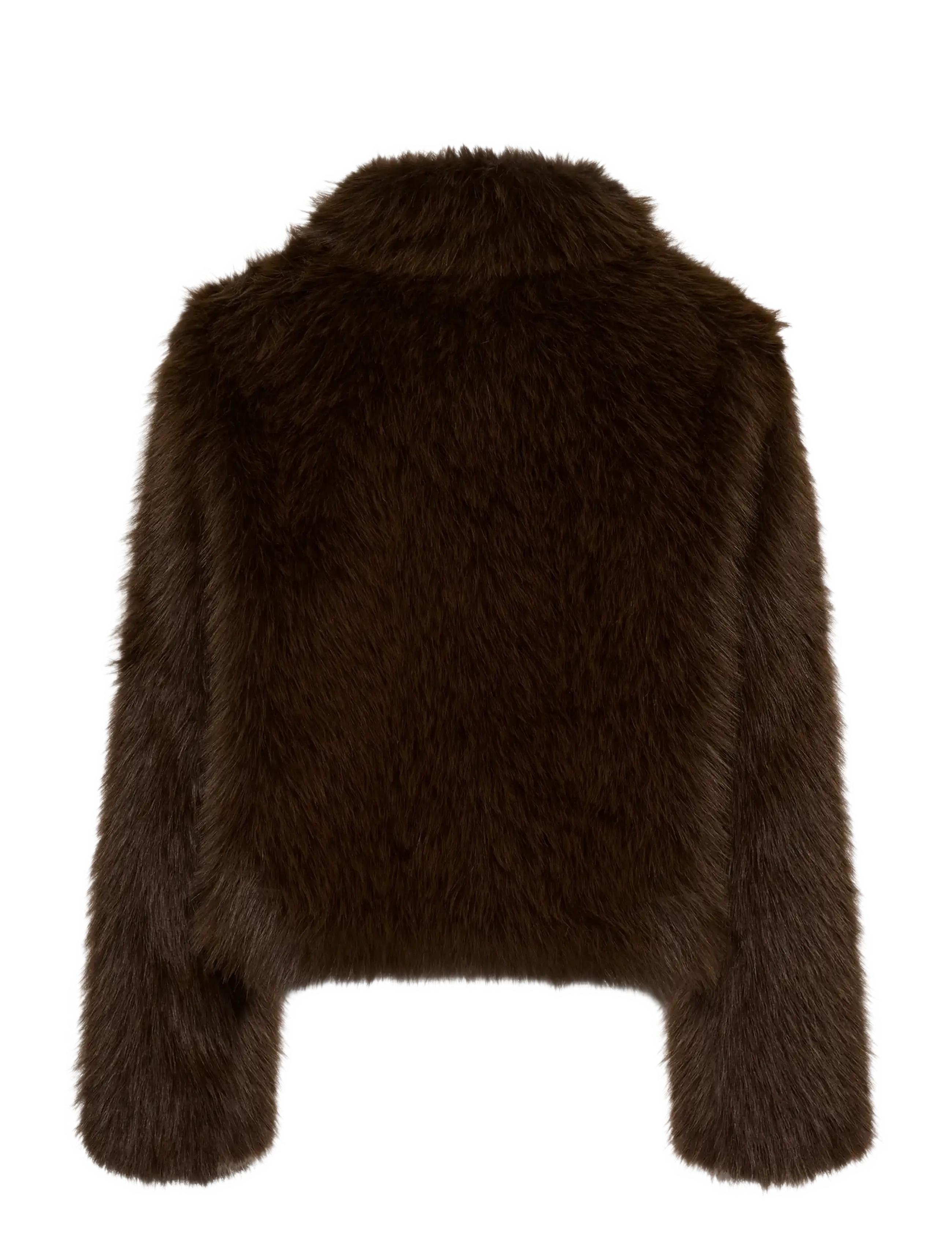 Saint Tropez - ZaselineSZ Jacket - fuskpäls - chocolate brown - 2