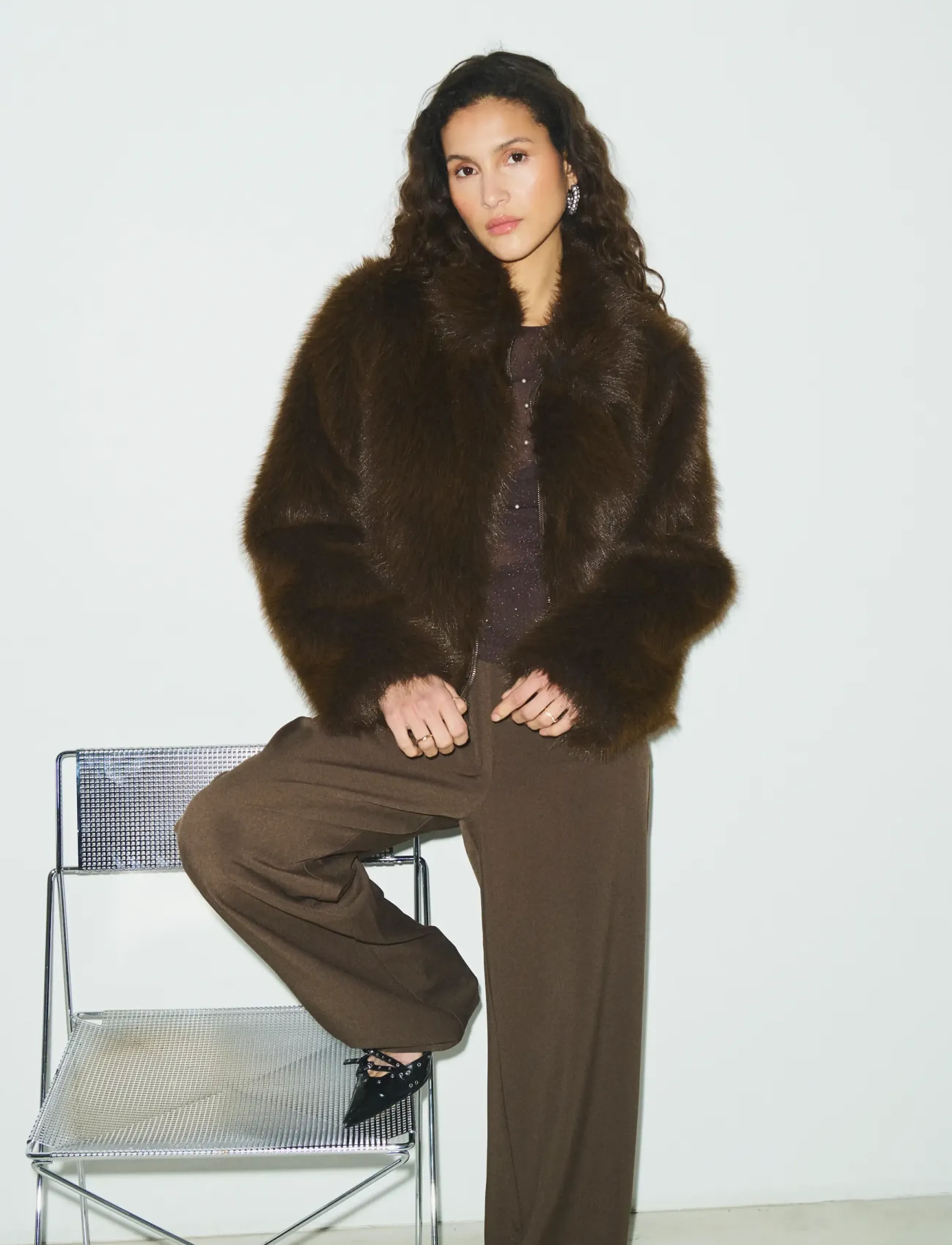 Saint Tropez ZaselineSZ Jacket - Kläder - CHOCOLATE BROWN / brown