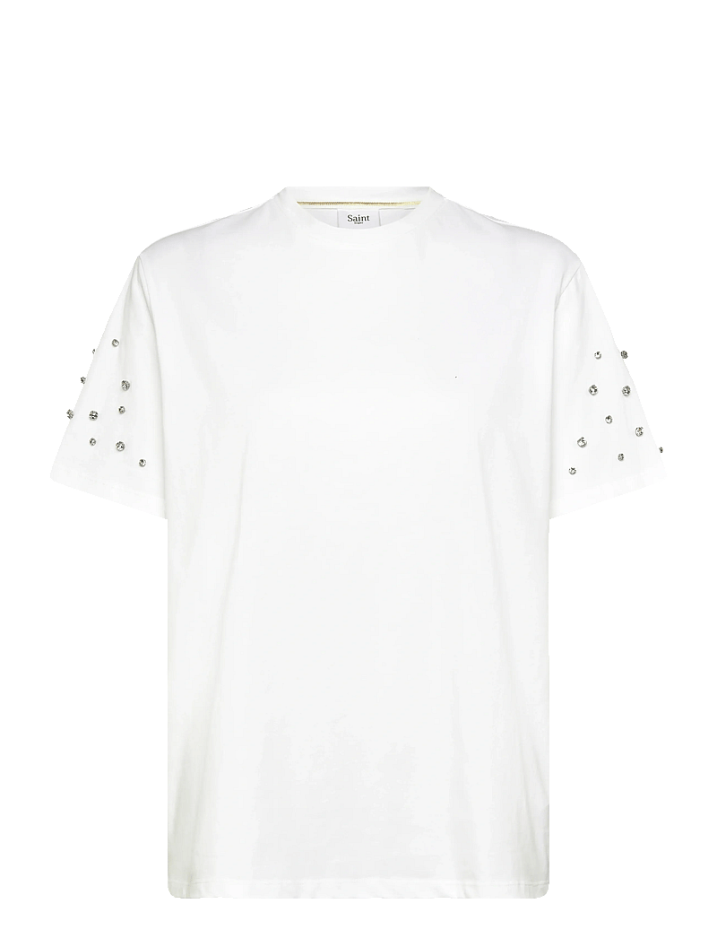 Saint Tropez - LycianaSZ T-Shirt - t-shirts - bright white - 0