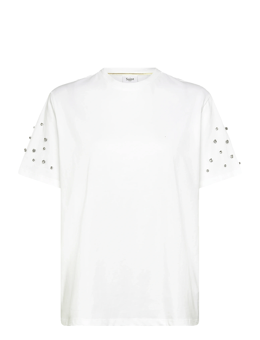 Saint Tropez - LycianaSZ T-Shirt - t-särgid - bright white - 0