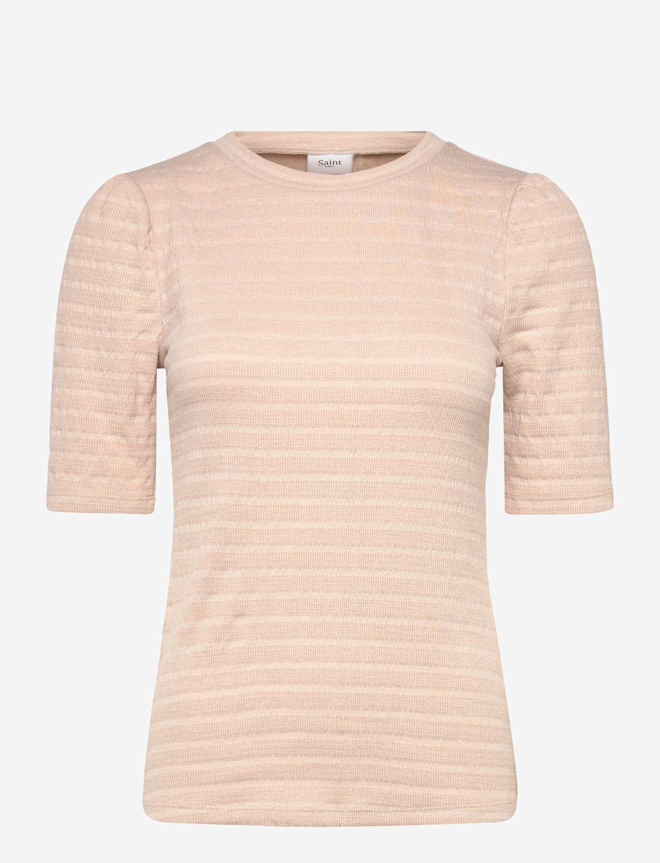 Saint Tropez - LucianaSZ Blouse - kortärmade blusar - fog - 0