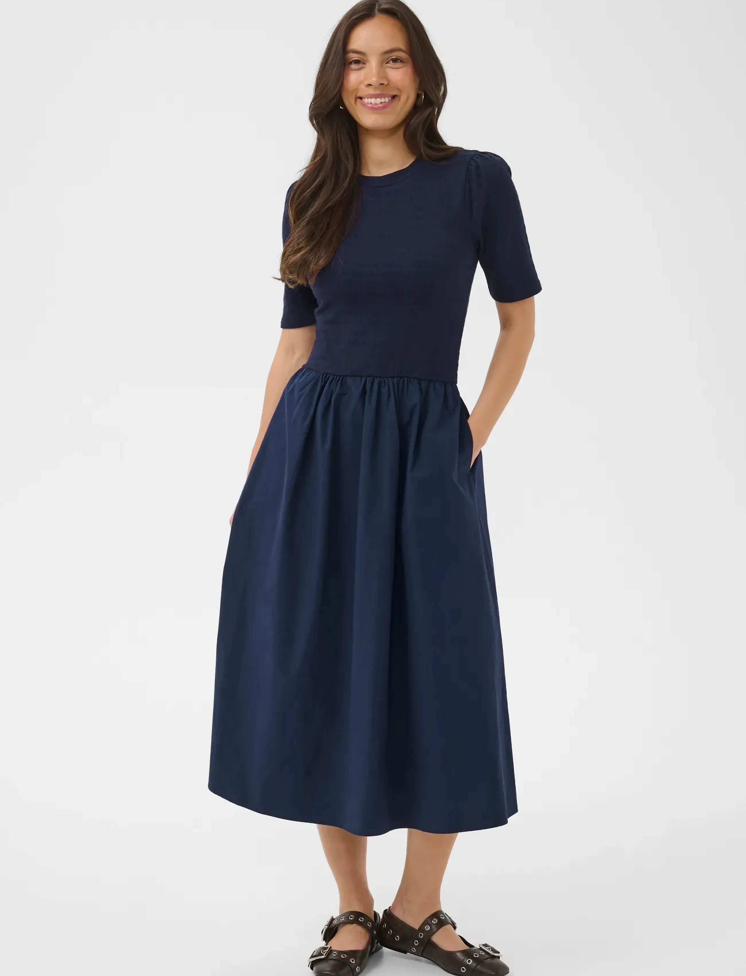Saint Tropez LucianaSZ Dress - Dresses - NIGHT SKY / navy