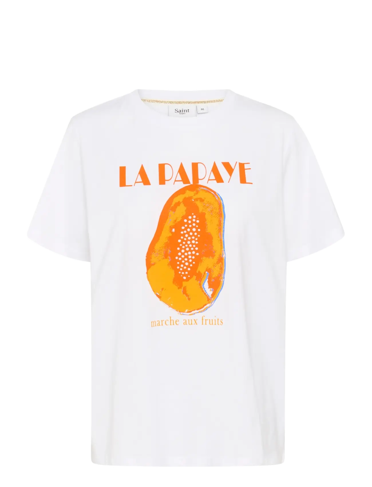 Saint Tropez HardaSZ T-Shirt - Saint Tropez - BIRD OF PARADISE / white