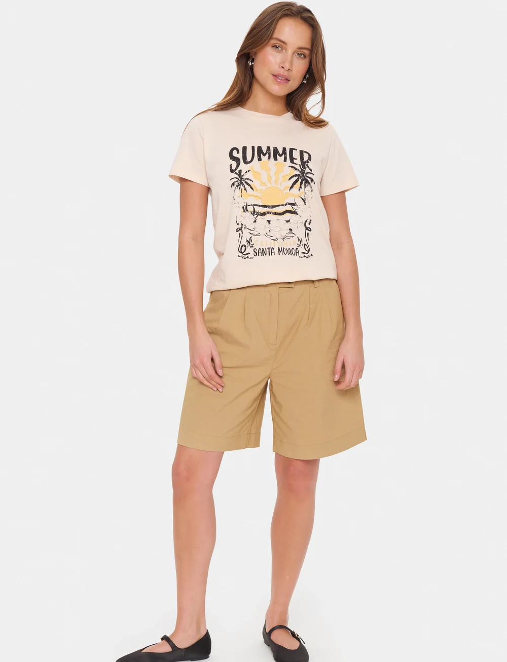 Saint Tropez - KuviSZ T-Shirt - t-shirts - creme - 3