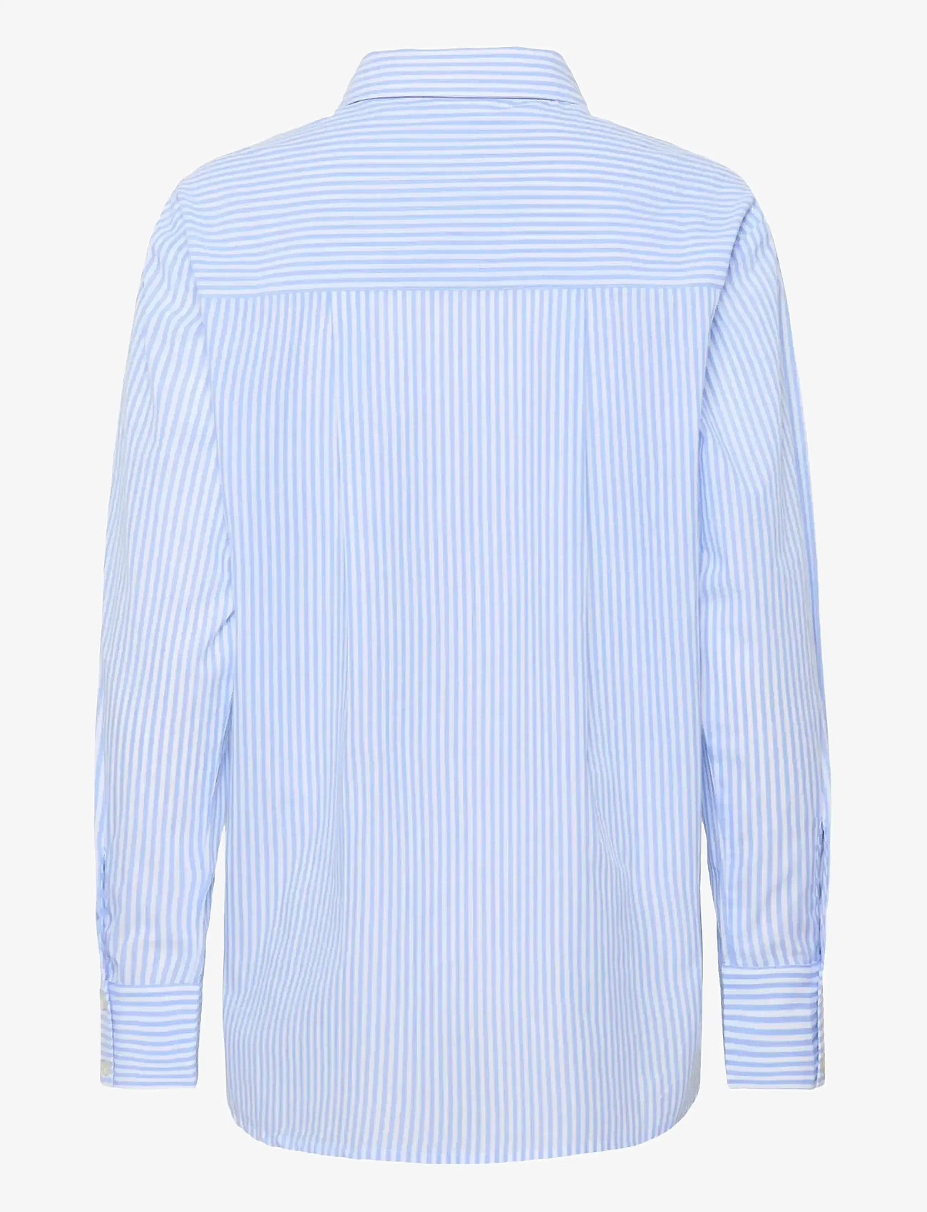 Saint Tropez - MarleySZ Shirt - langærmede skjorter - chambray blue - 2