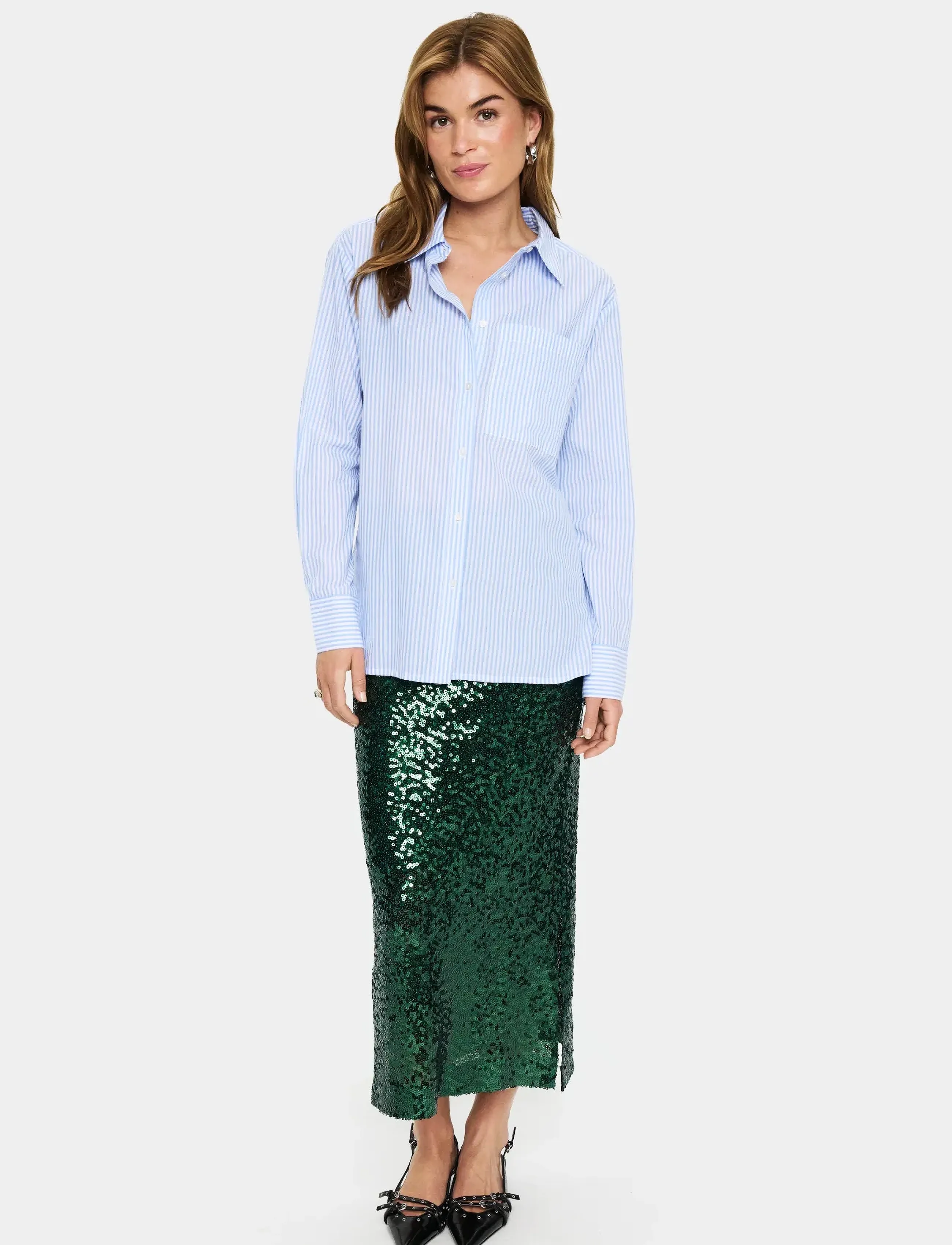 Saint Tropez - MarleySZ Shirt - chambray blue - 3