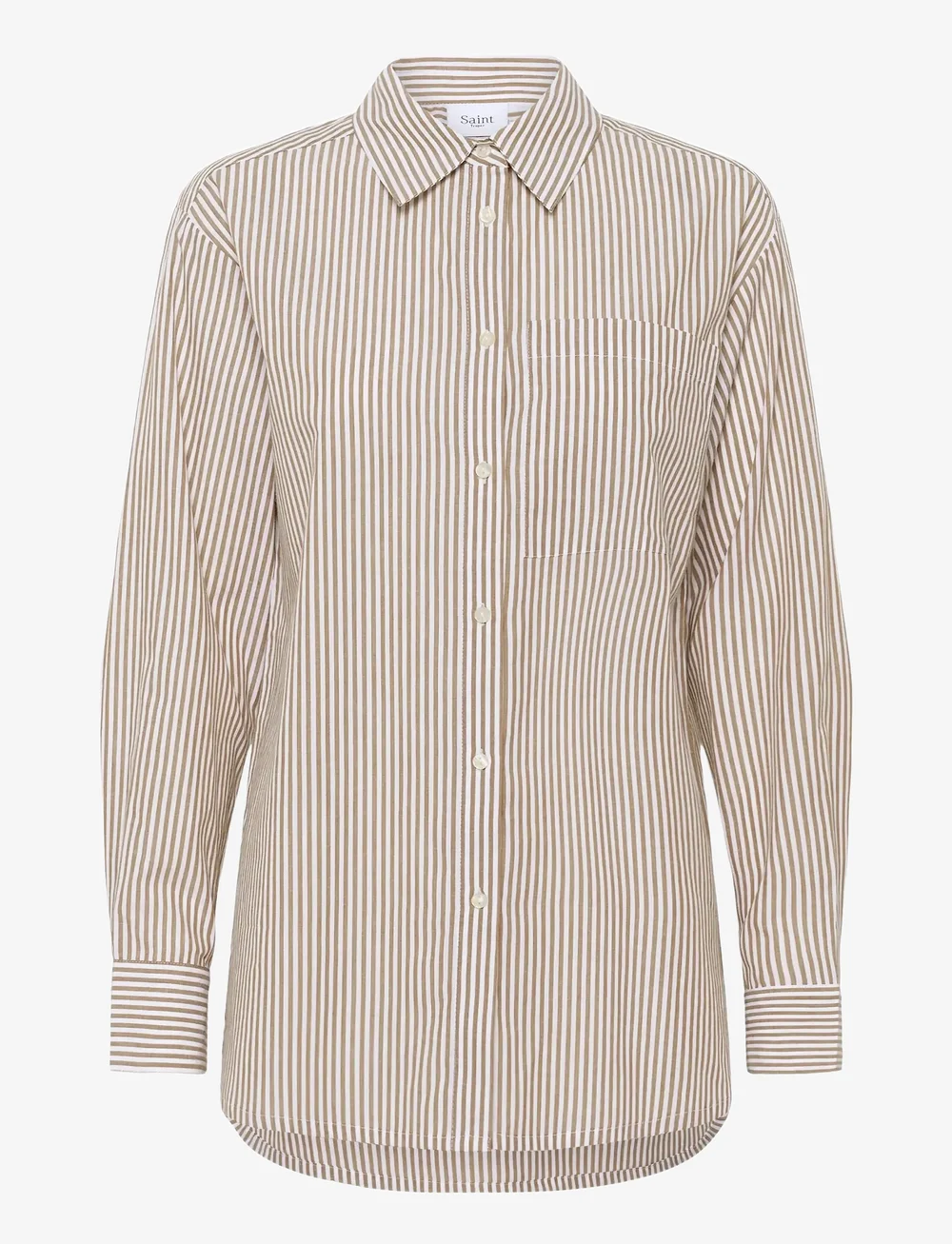 Saint Tropez - MarleySZ Shirt - langärmlige hemden - tiger's eye - 1