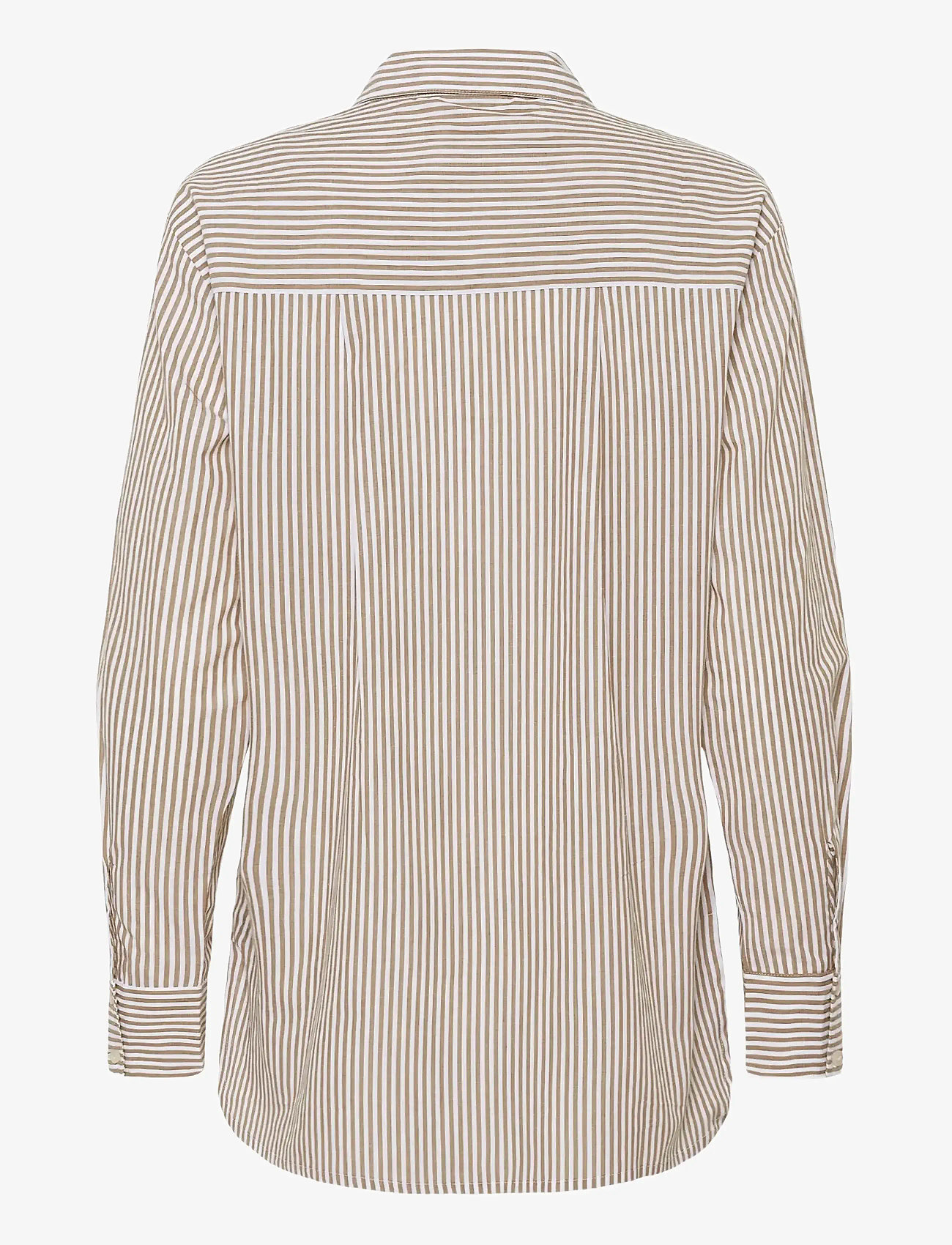 Saint Tropez - MarleySZ Shirt - langærmede skjorter - tiger's eye - 2